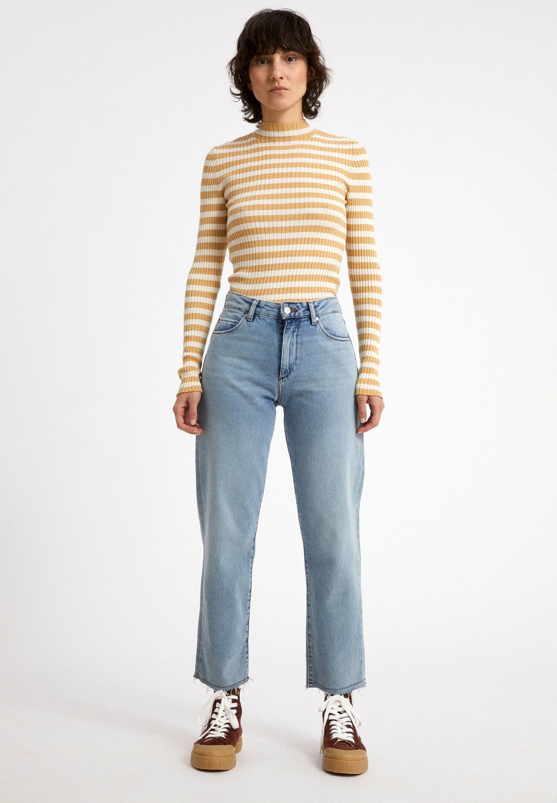 ALAANIA STRIPED | golden harvest-oatmilk - Image 5