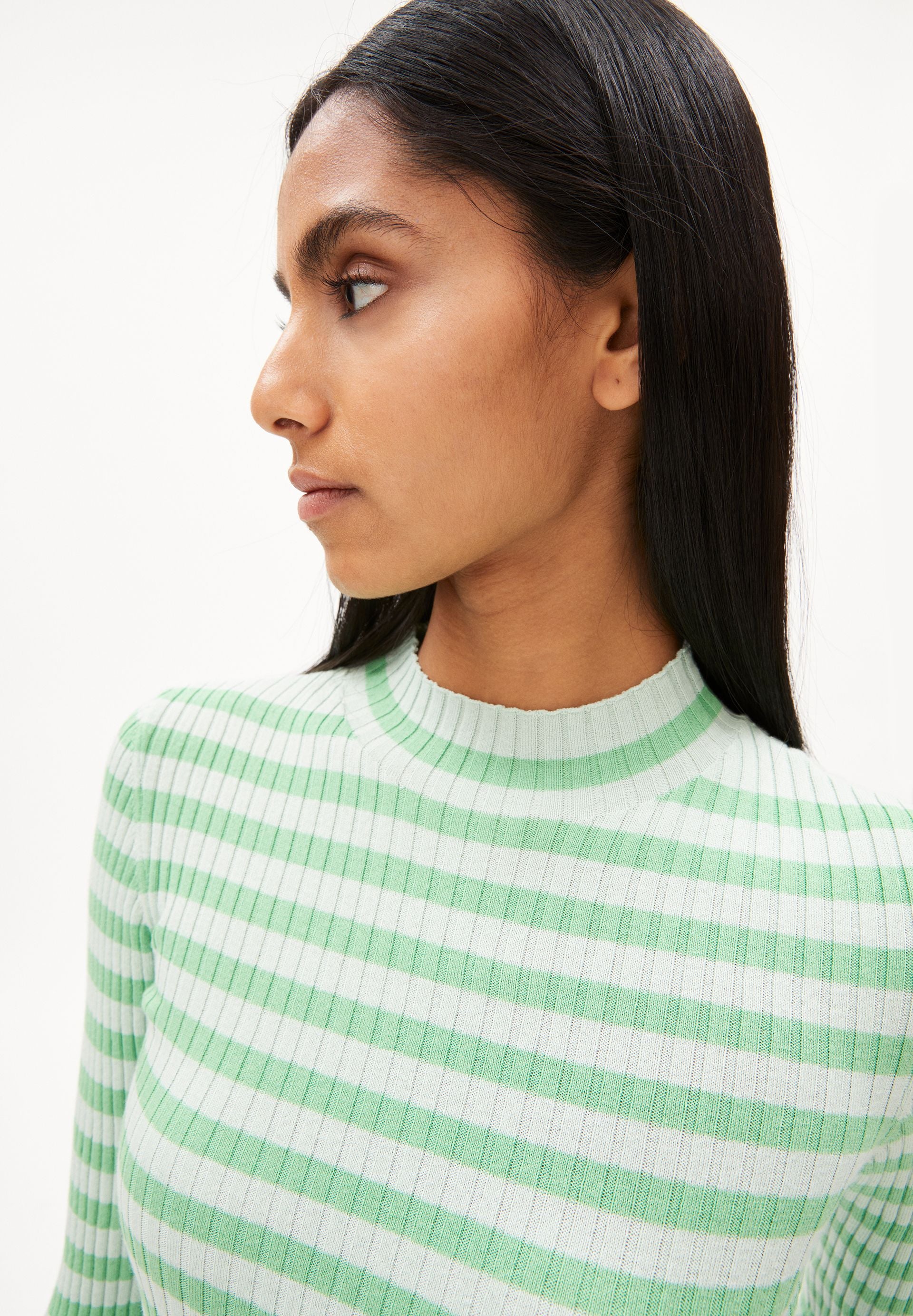 ALAANIA STRIPED | light apple neon-apple neon - Image 3
