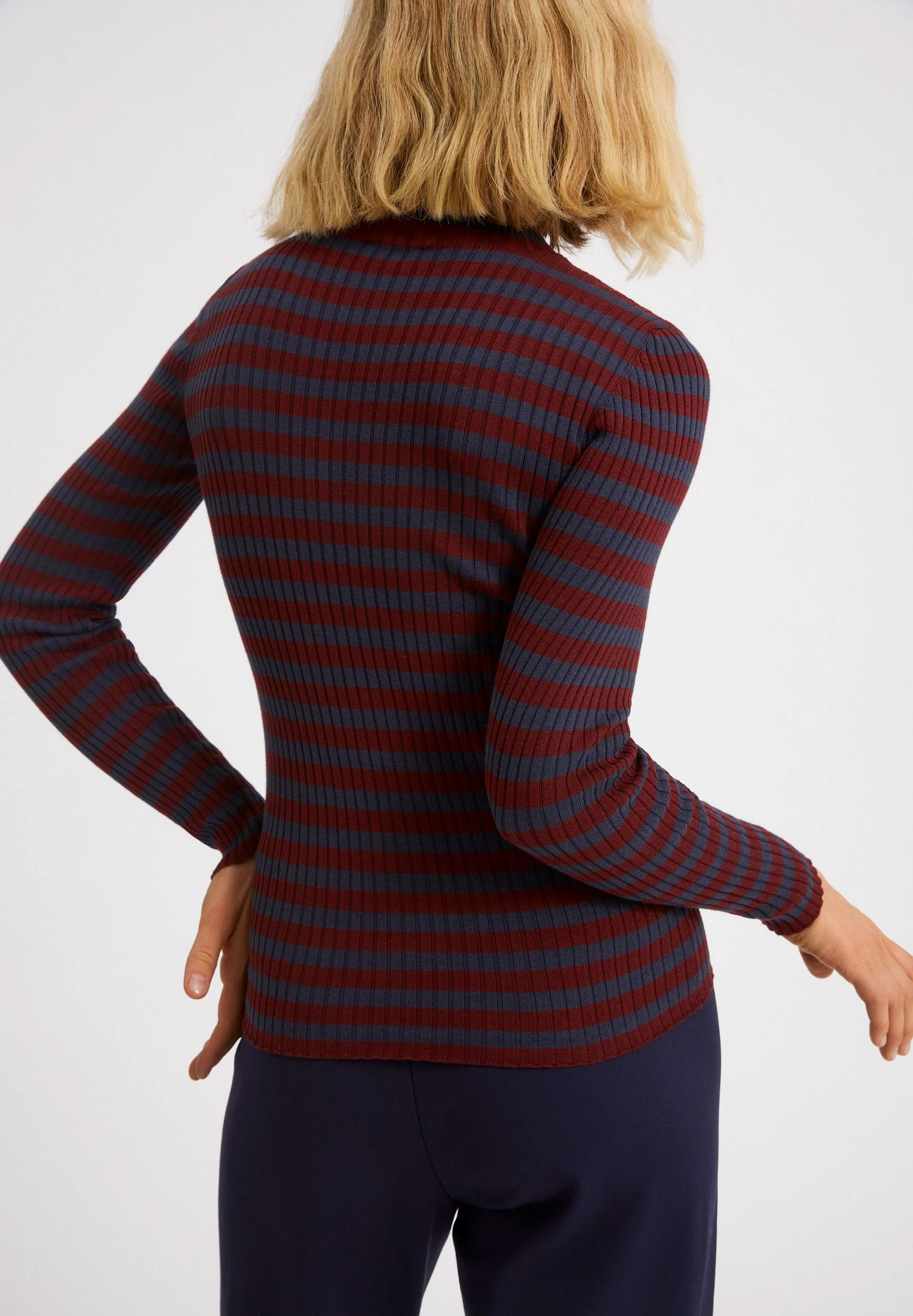 ALAANIA STRIPED | ruby red-indigo - Image 2