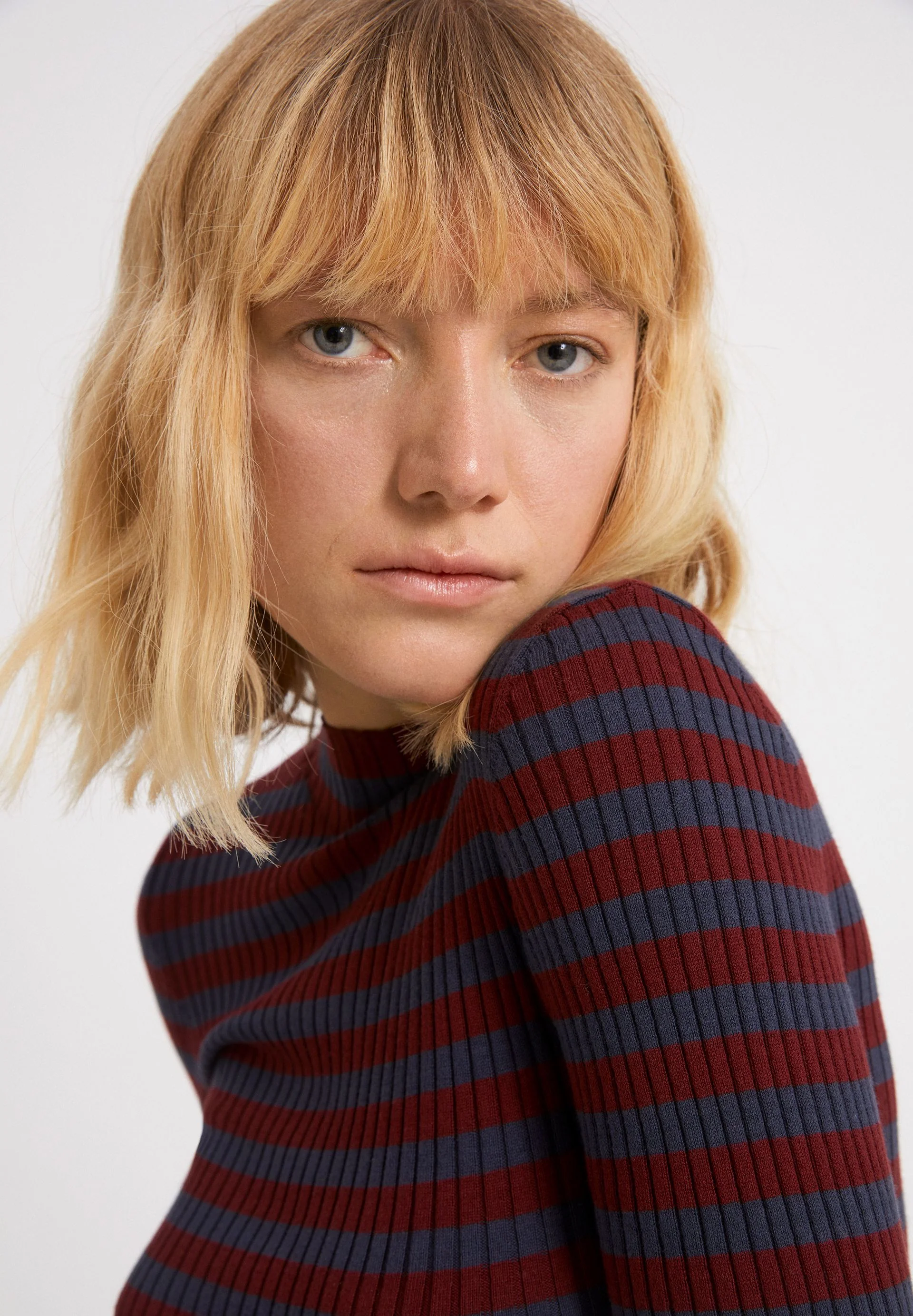 ALAANIA STRIPED | ruby red-indigo - Image 3