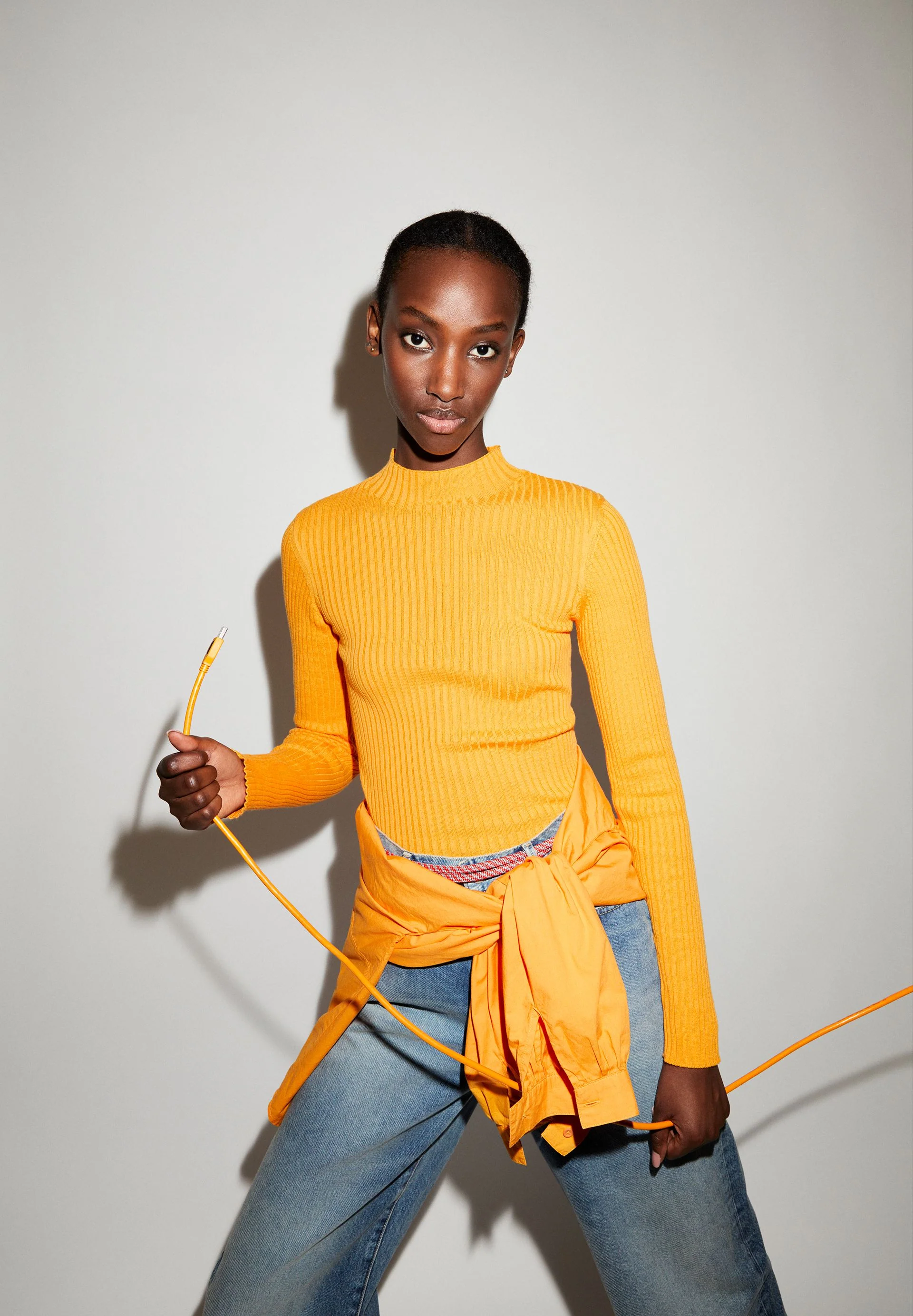 ALAANIA STRICKPULLOVER | sunset - Image 4