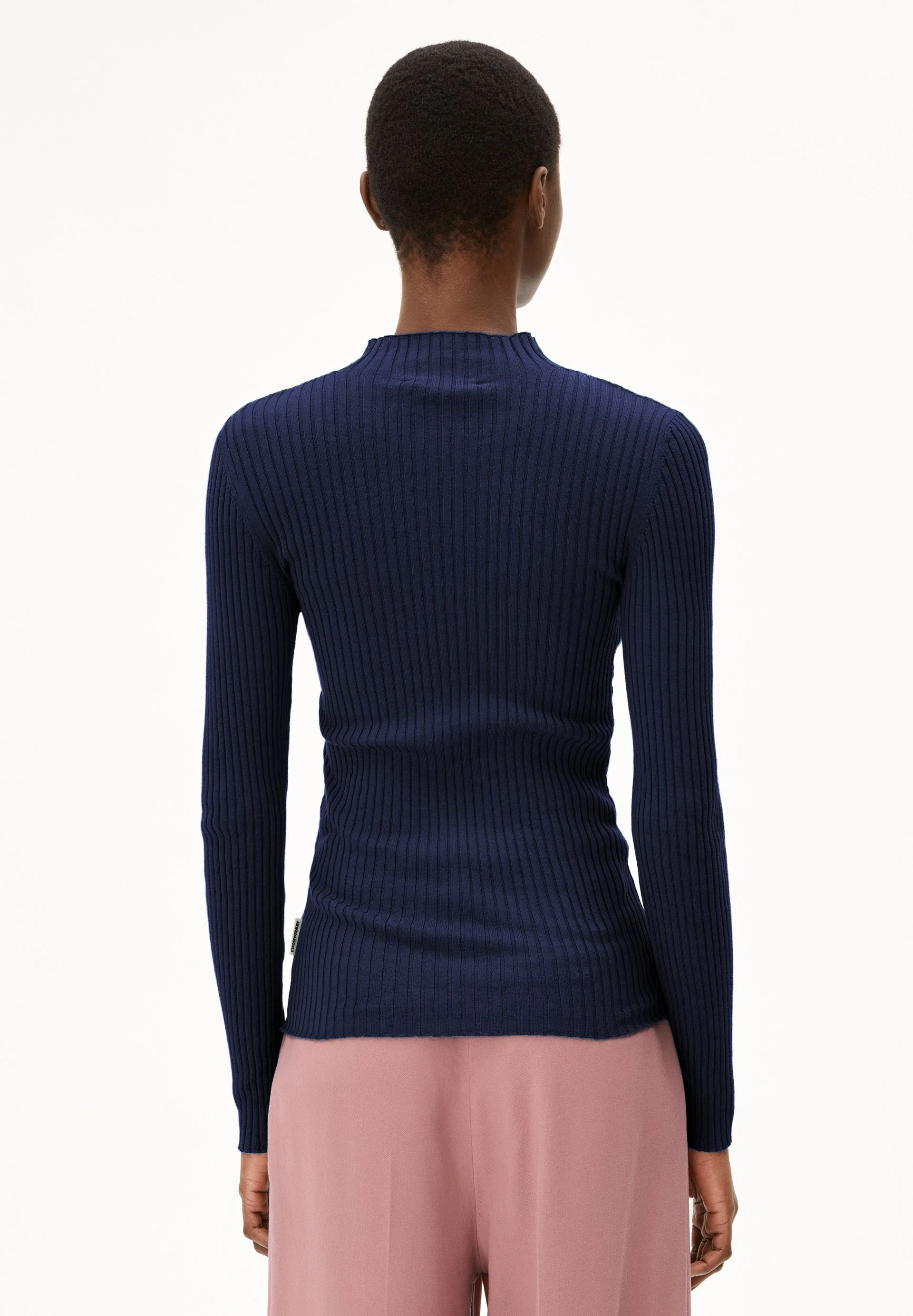 ALAANIA STRICKPULLOVER | tinted navy - Image 2
