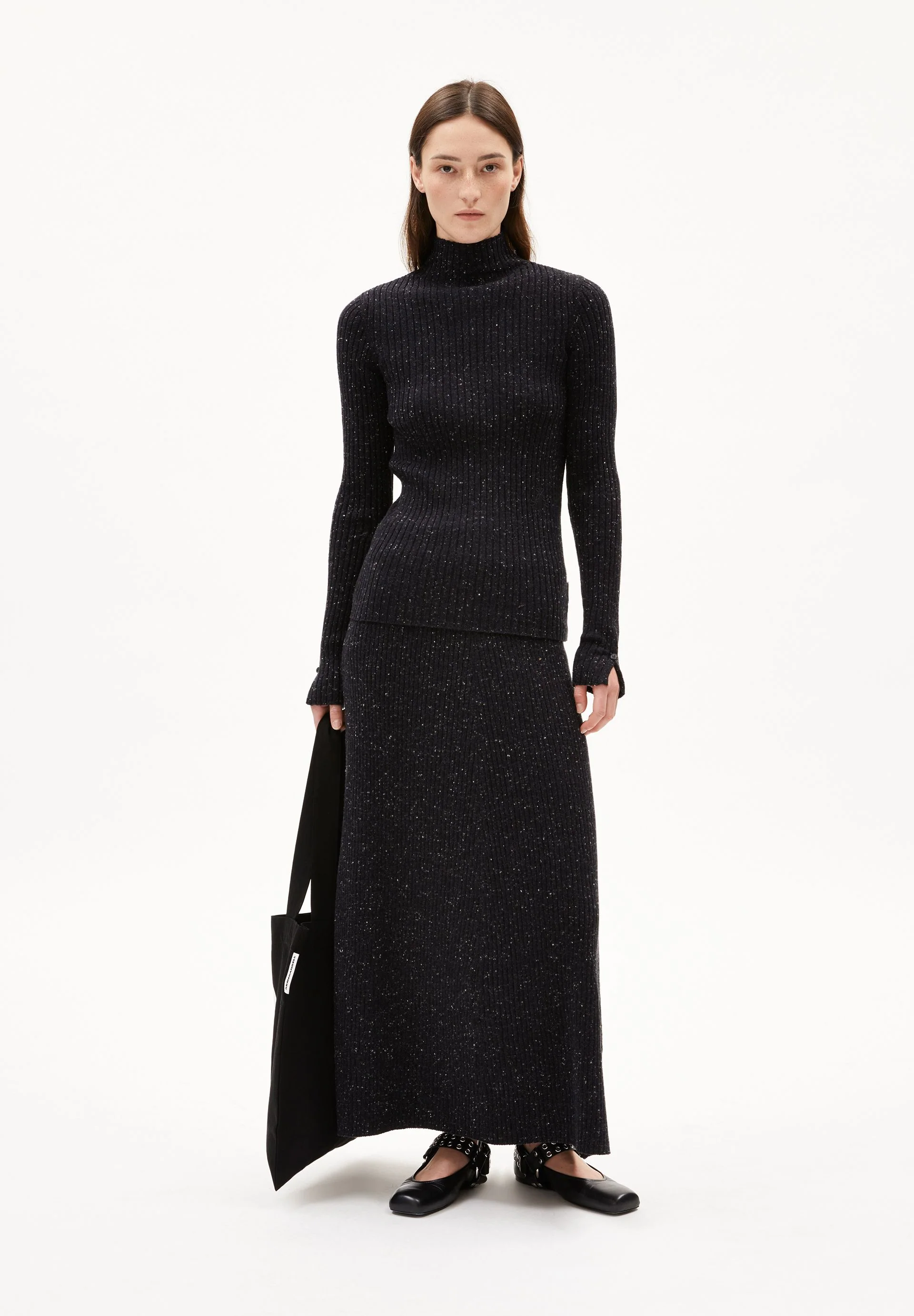 ALAANIA TWEED | black-oatmilk - Image 5