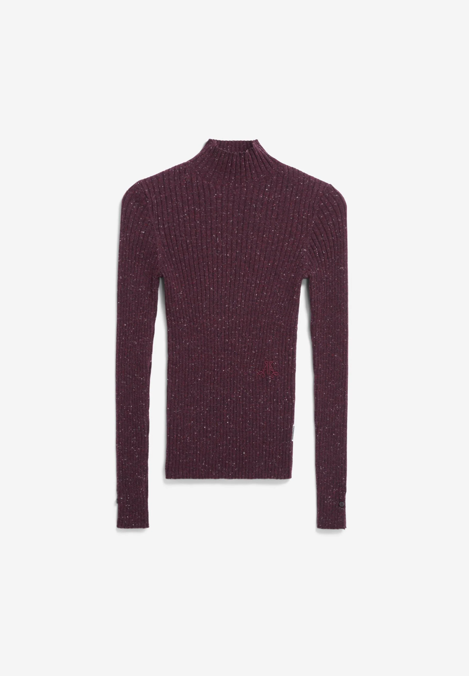 ALAANIA TWEED | dark cranberry - Image 6