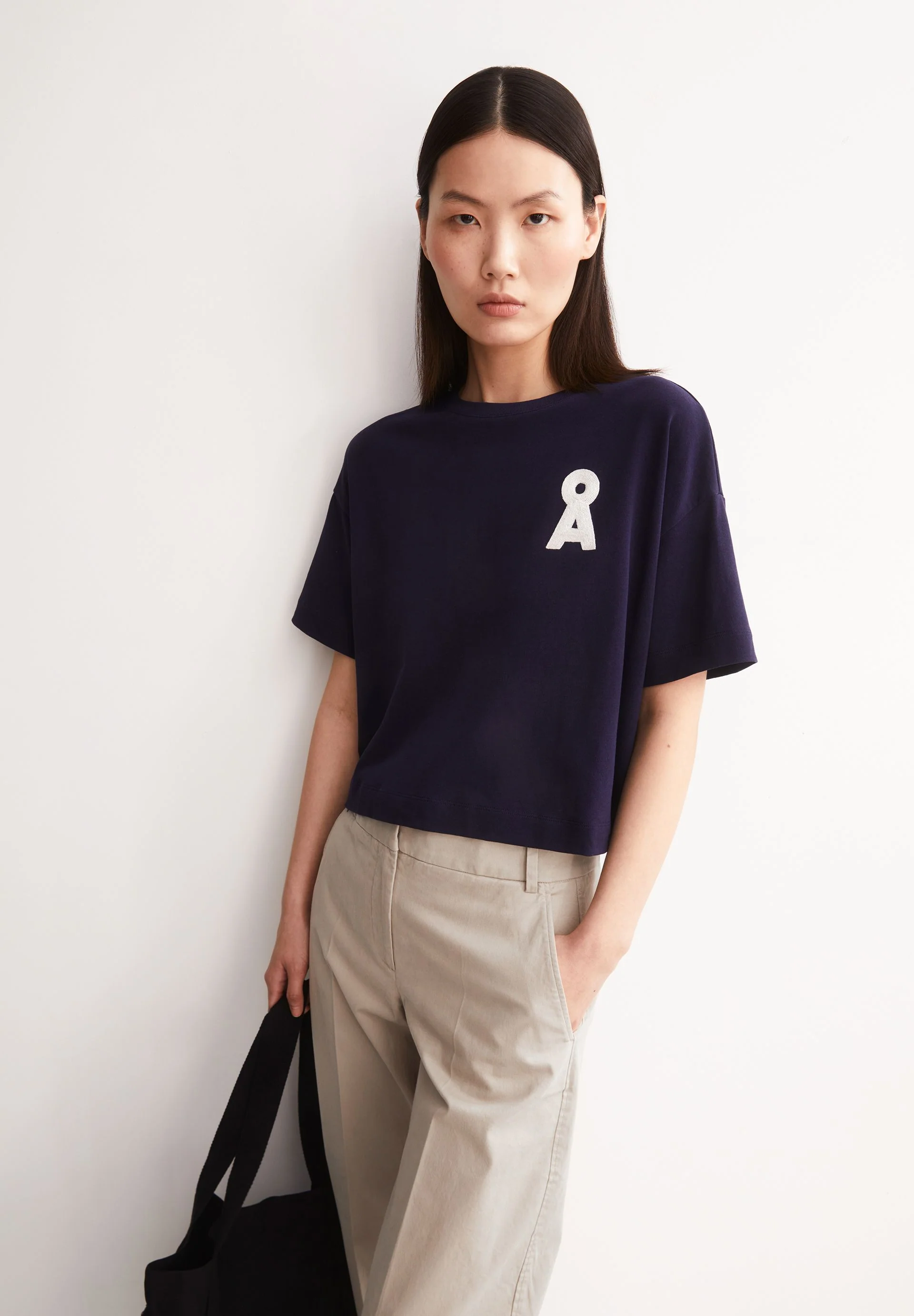 ALBERTARAA T-SHIRT | tinted navy - Image 4