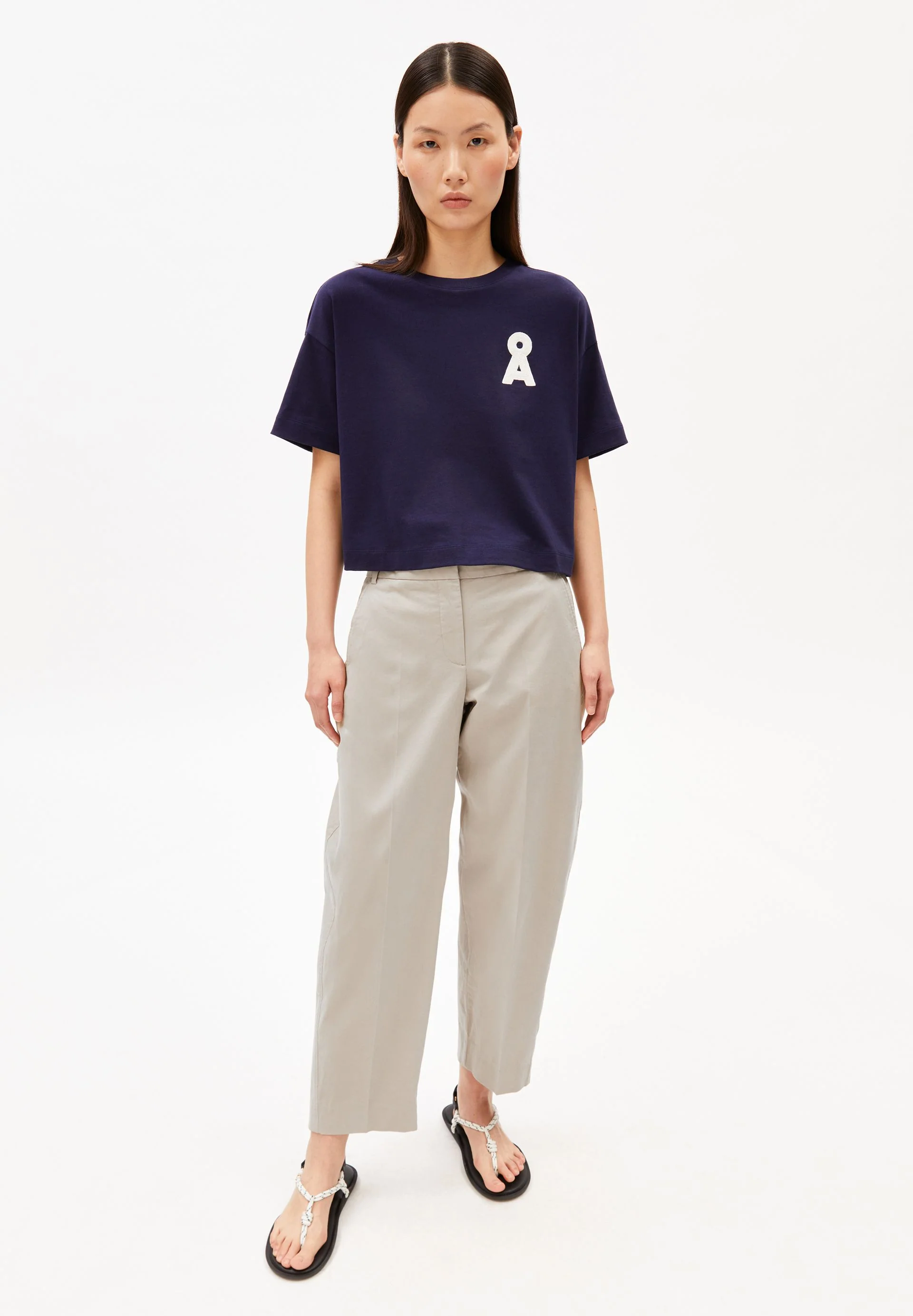 ALBERTARAA T-SHIRT | tinted navy - Image 5