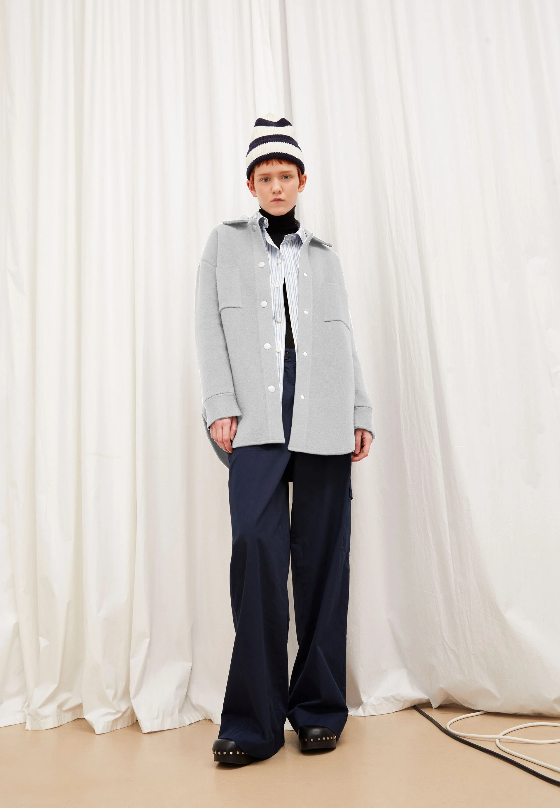 ALMARAA SOFT | light grey melange-oatmilk - Image 4