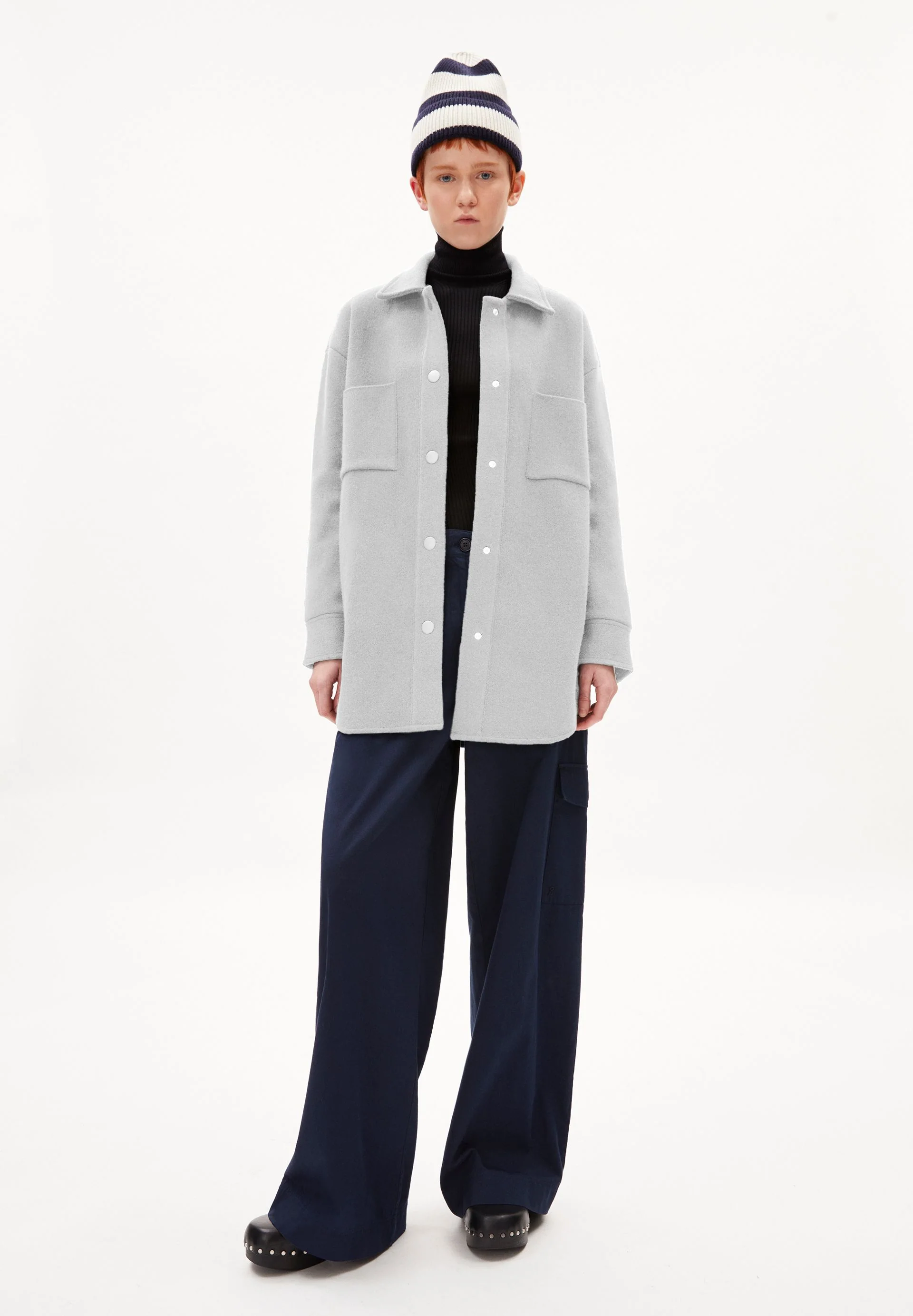 ALMARAA SOFT | light grey melange-oatmilk - Image 5
