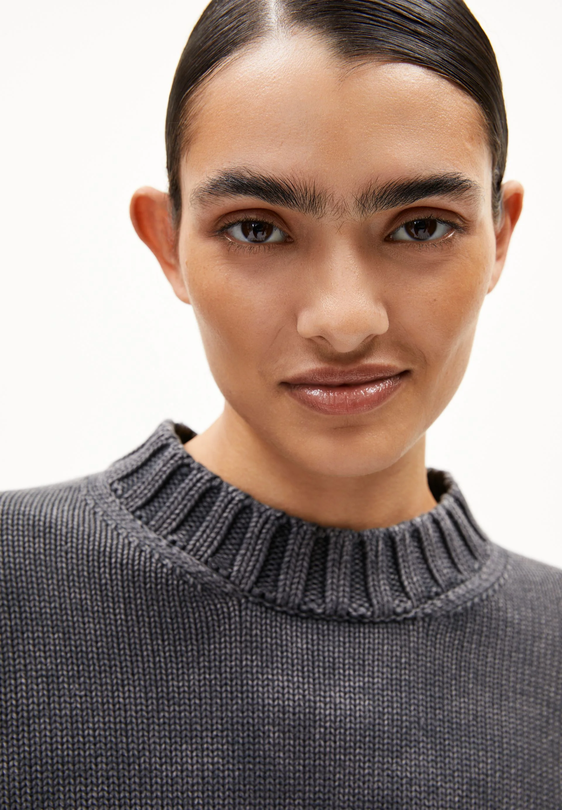 AMALIAAS GMT DYE STRICKPULLOVER | black - Image 3