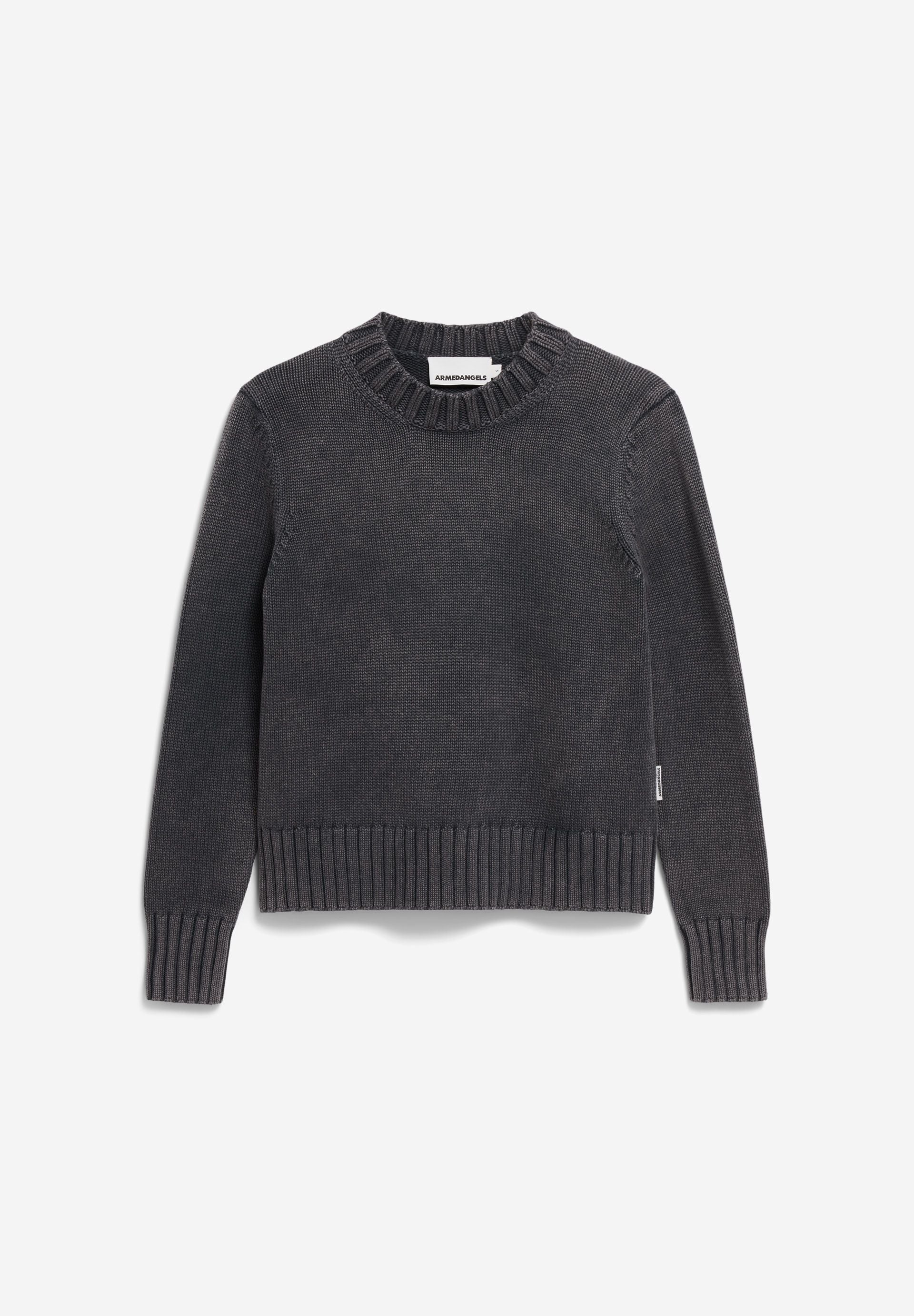 AMALIAAS GMT DYE STRICKPULLOVER | black - Image 6