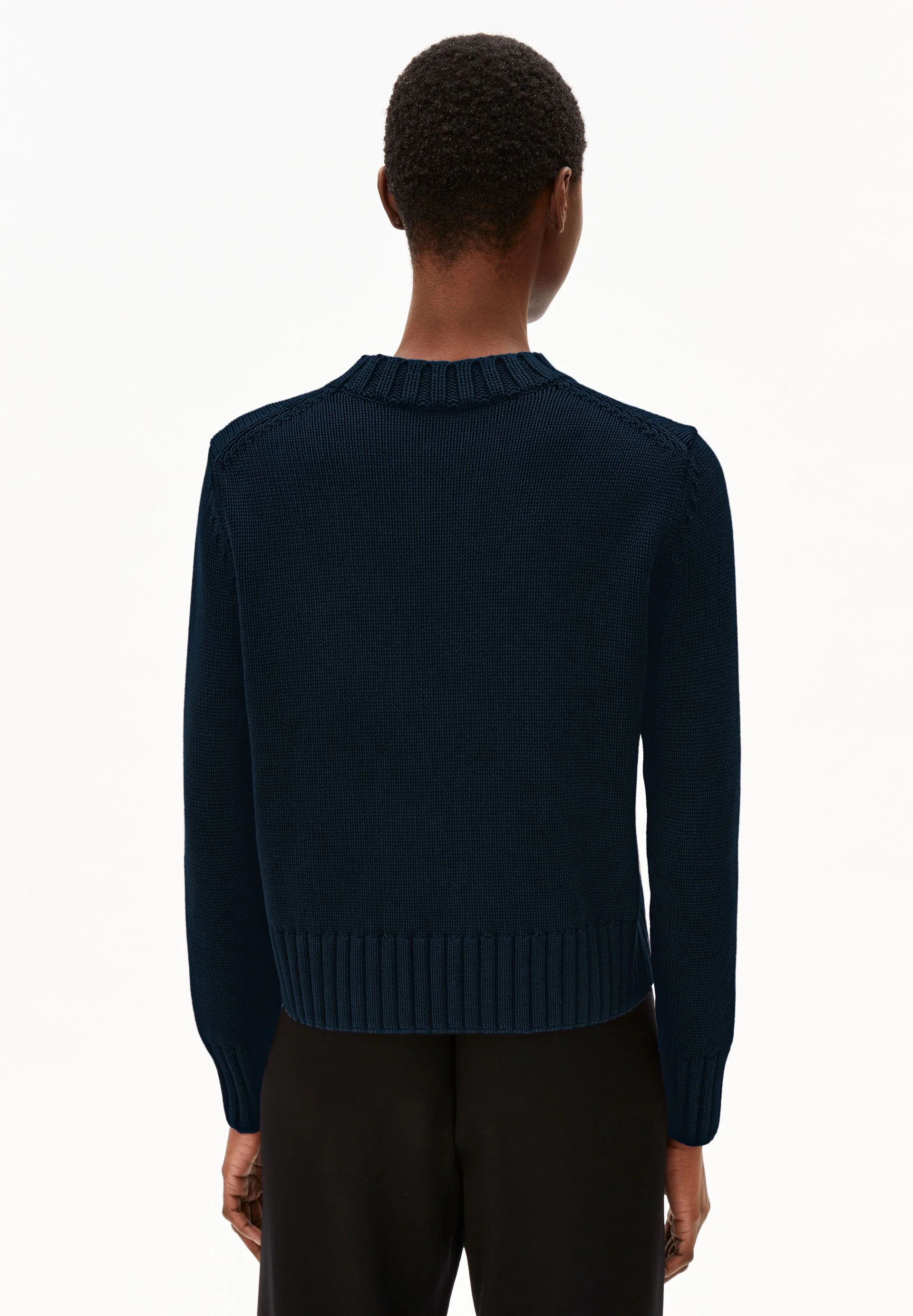 AMALIAAS GMT DYE STRICKPULLOVER | night sky - Image 2