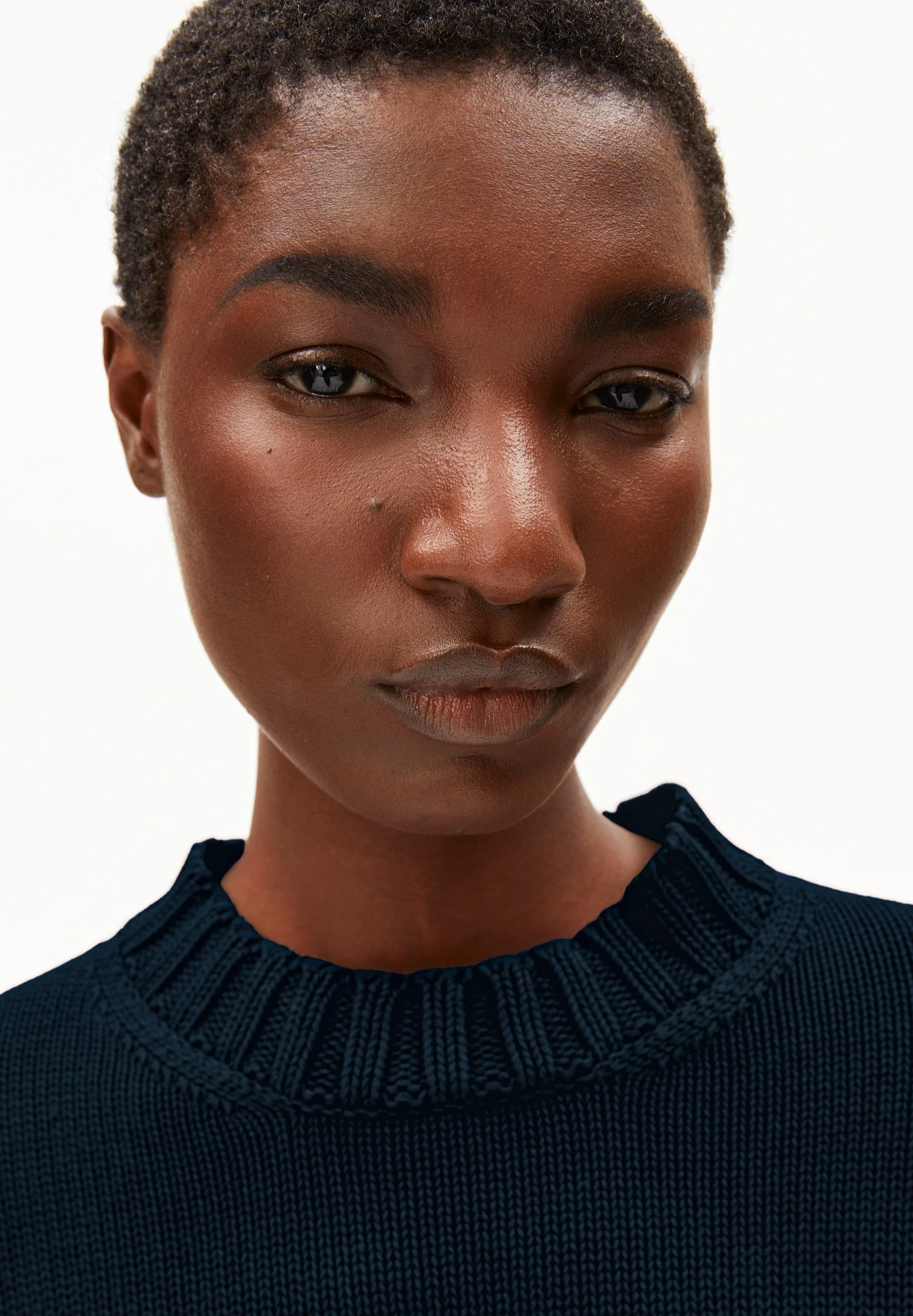 AMALIAAS GMT DYE STRICKPULLOVER | night sky - Image 3