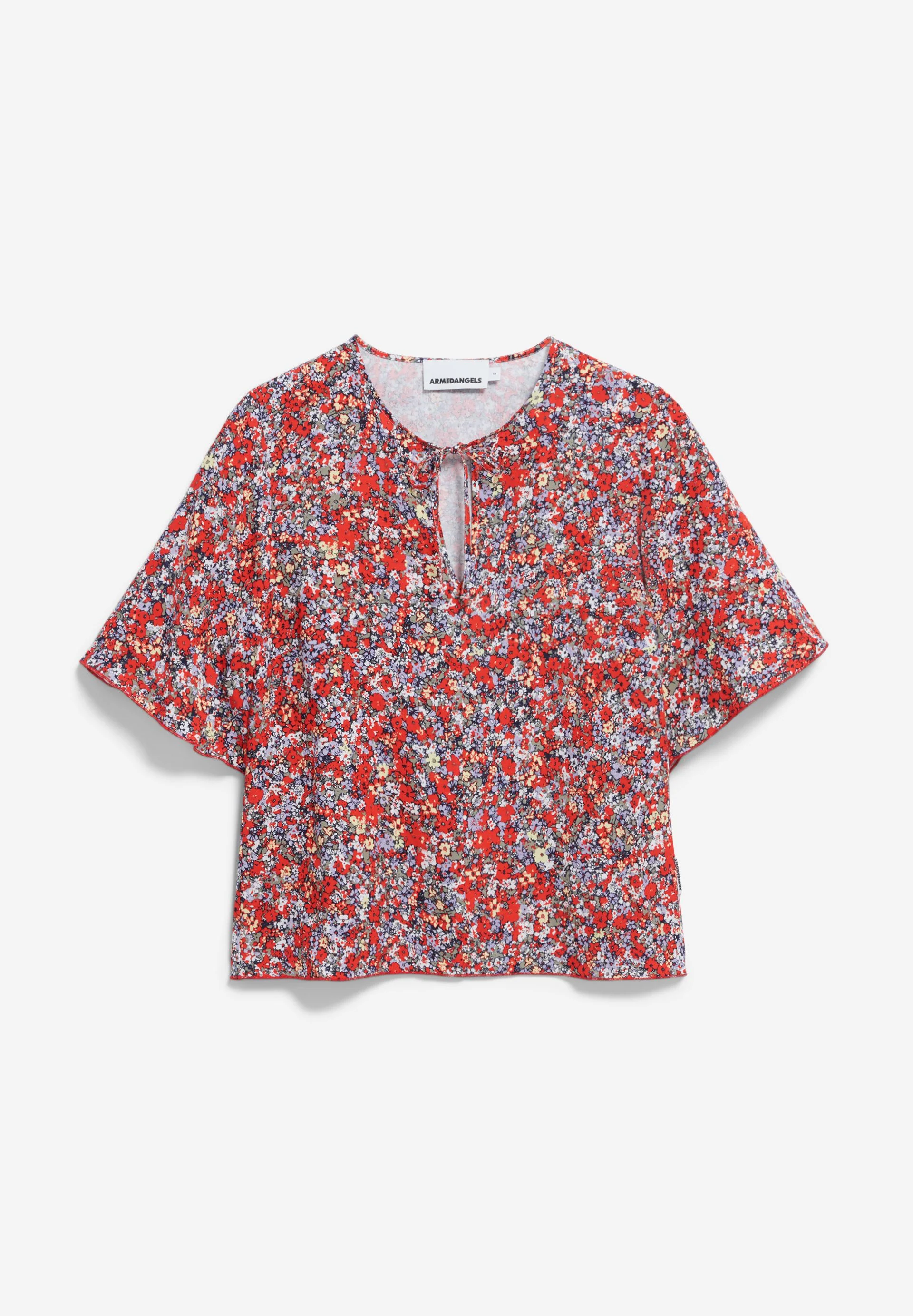 ANDRIKAA MOSAIC LINO | coral blush - Image 6