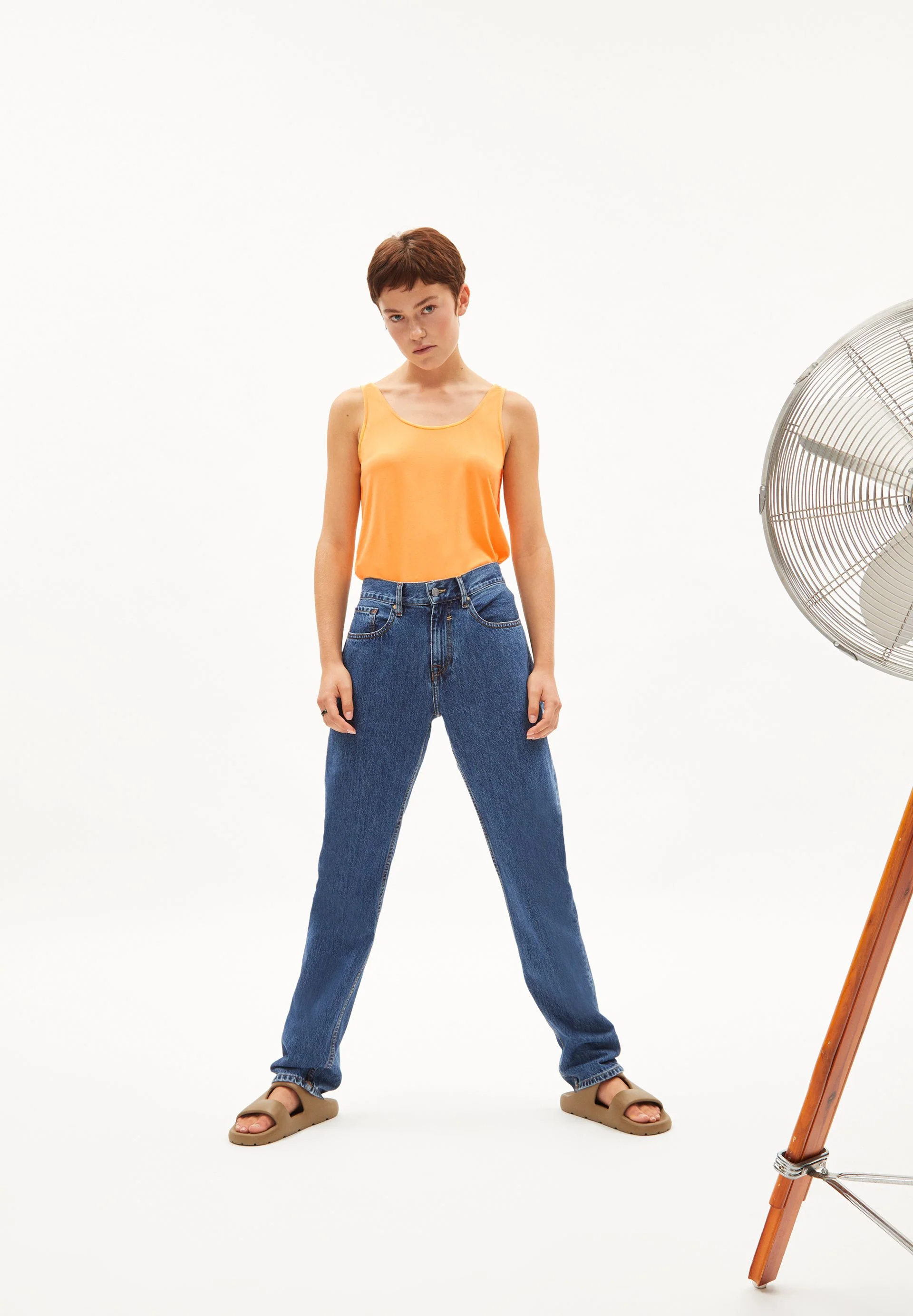 ASHRAANI SOLID | mangorange - Image 4
