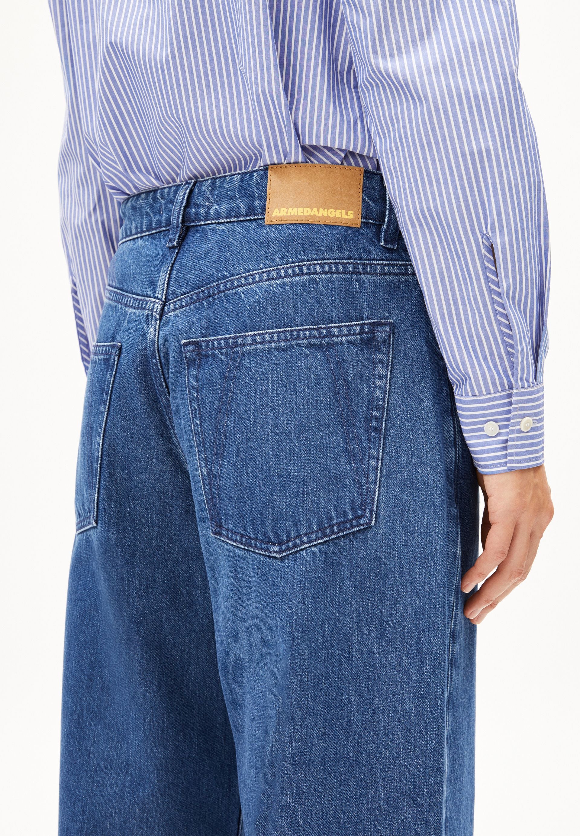 ASTRAEAAS WIDE LEG JEANS | hummingbird - Image 3