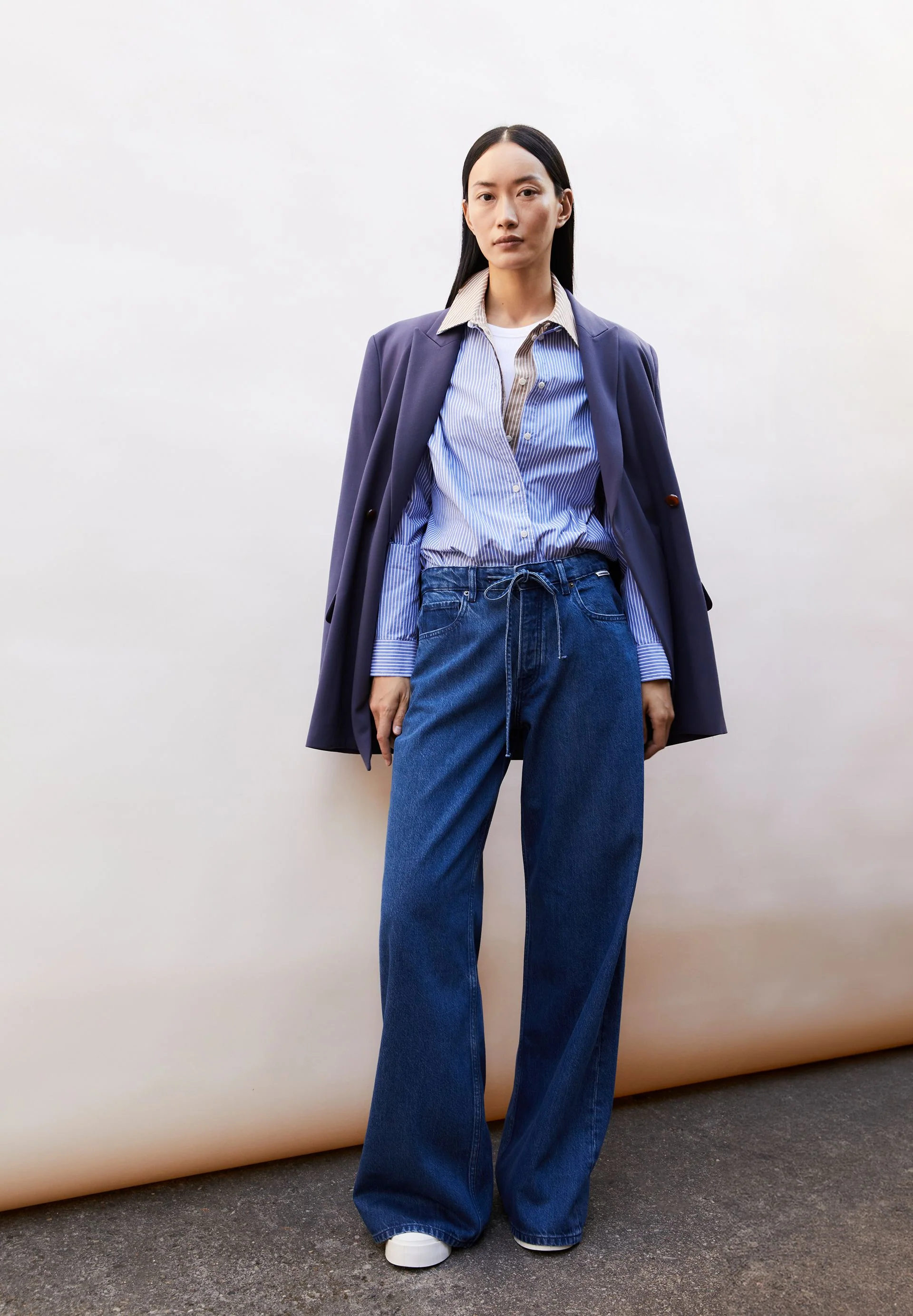 ASTRAEAAS WIDE LEG JEANS | hummingbird - Image 4