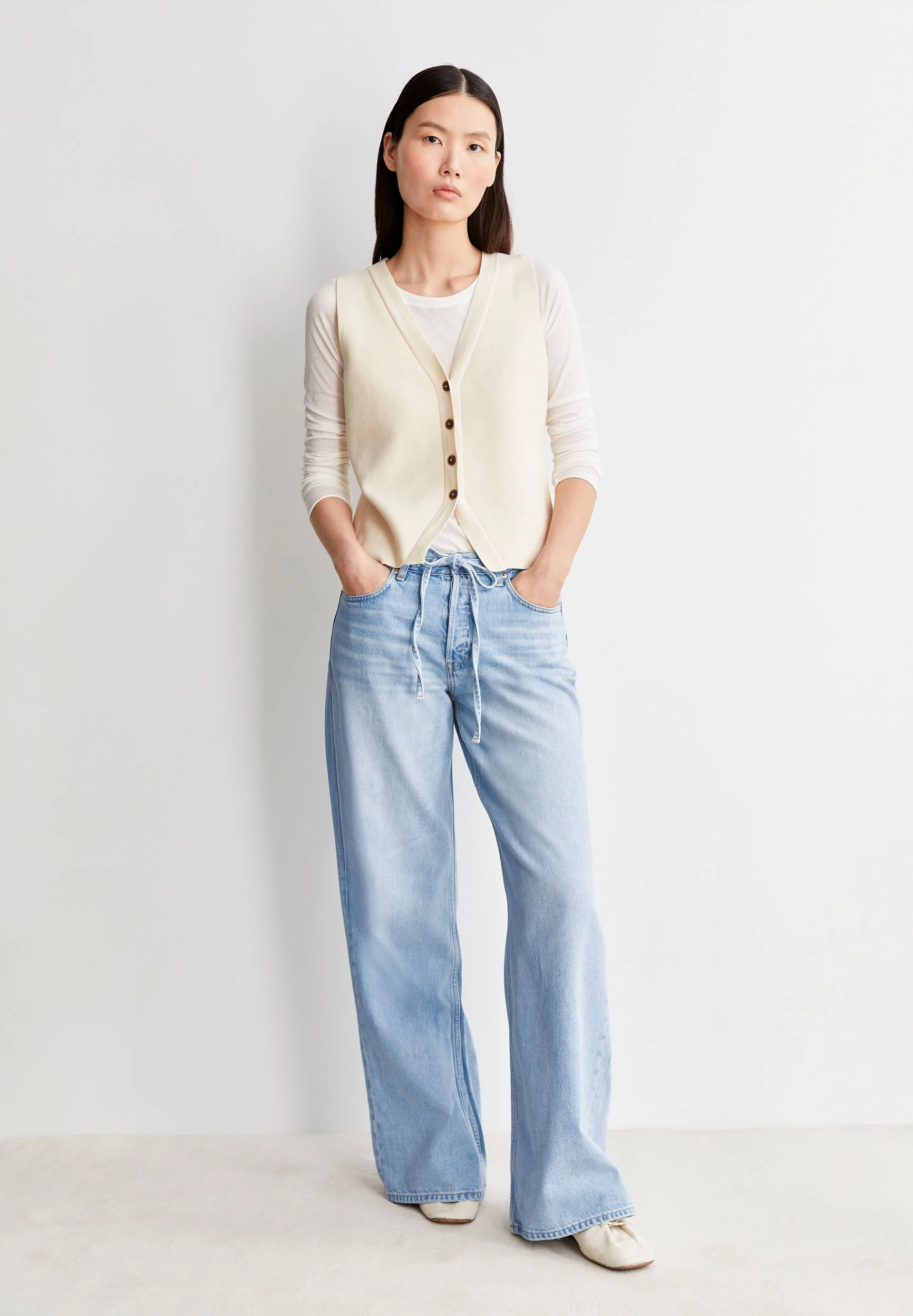 ASTRAEAAS WIDE LEG JEANS | noise - Image 4