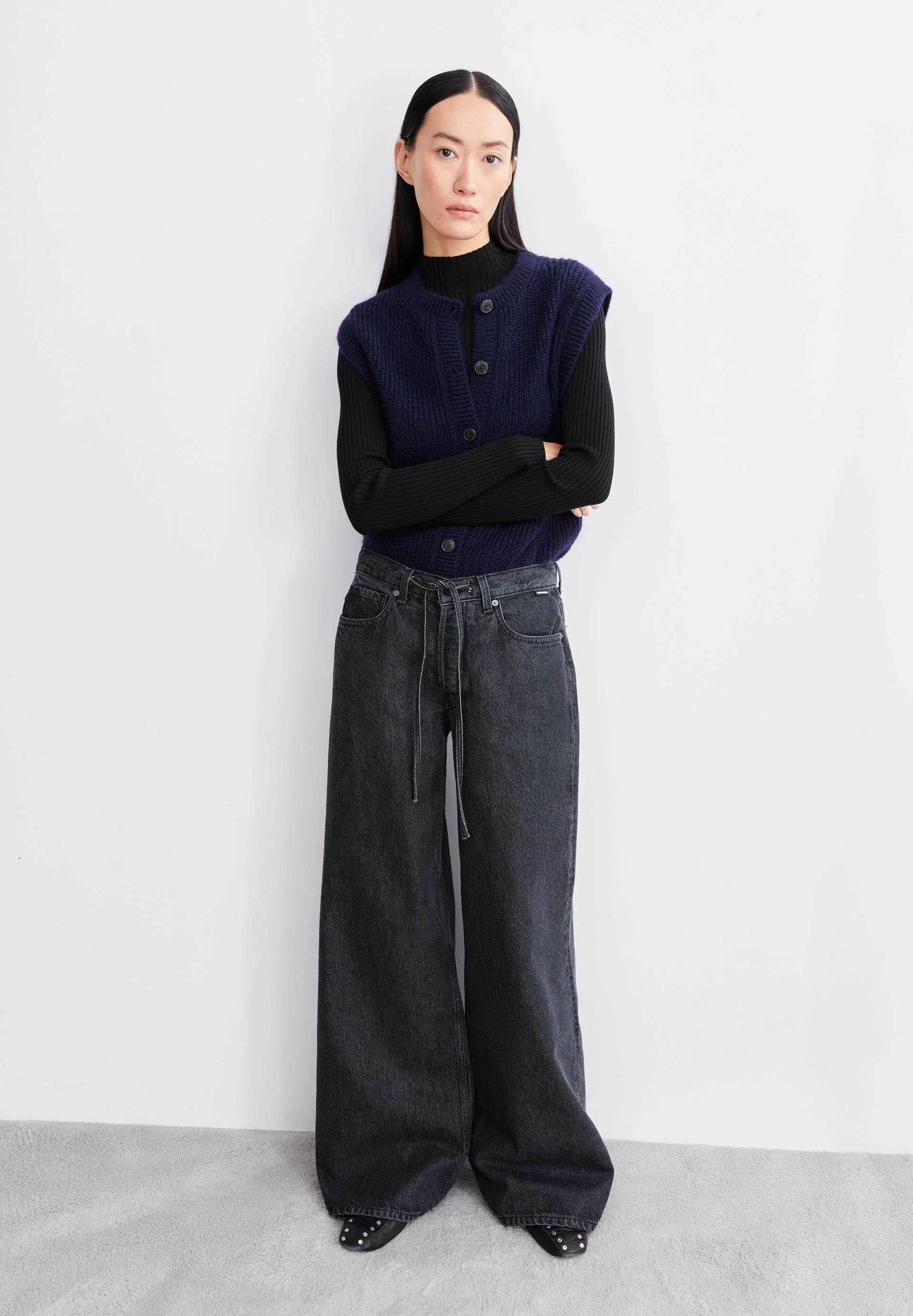 ASTRAEAAS WIDE LEG JEANS | corno - Image 4
