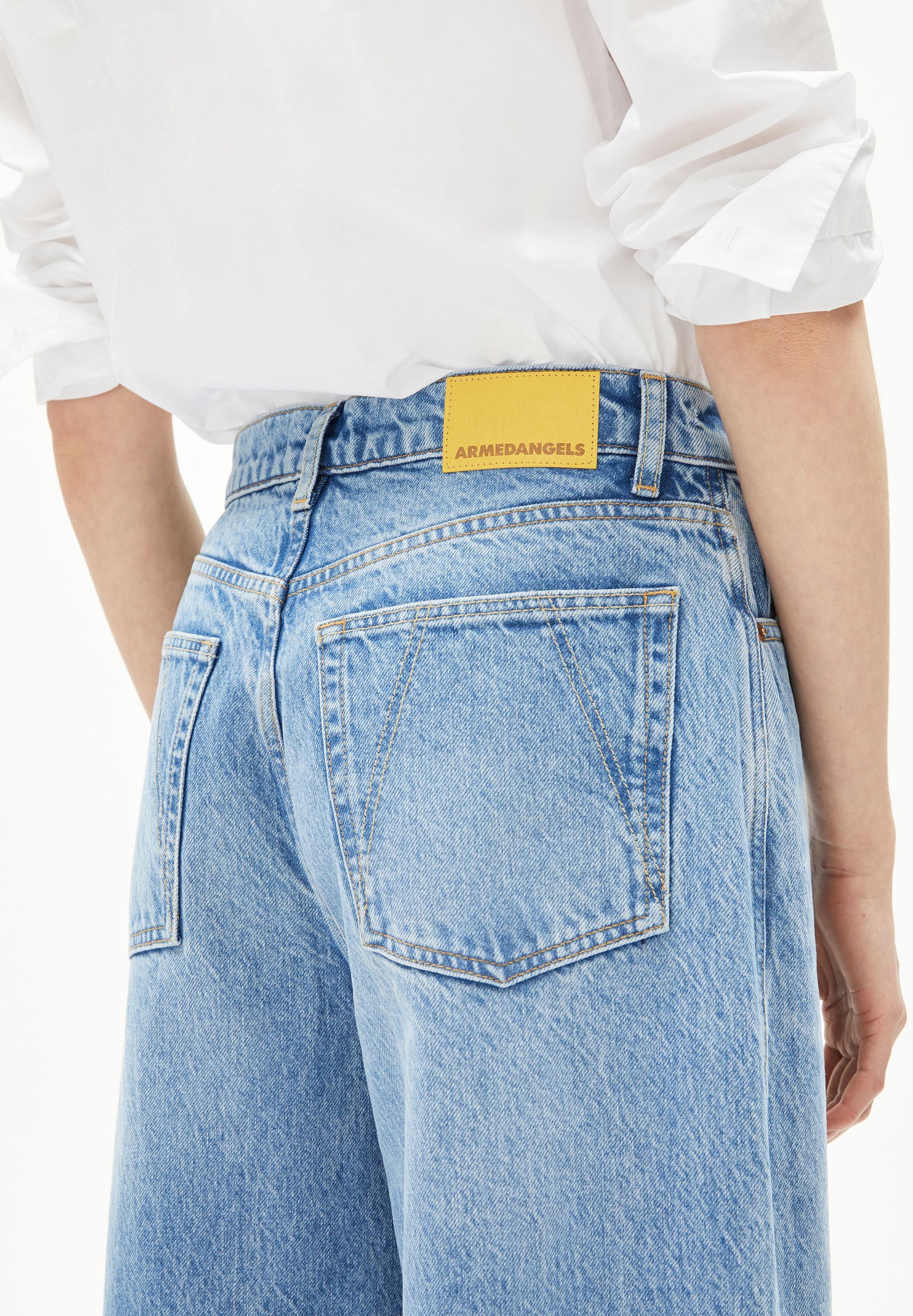 ATHENAAS WIDE LEG JEANS | panarea - Image 3