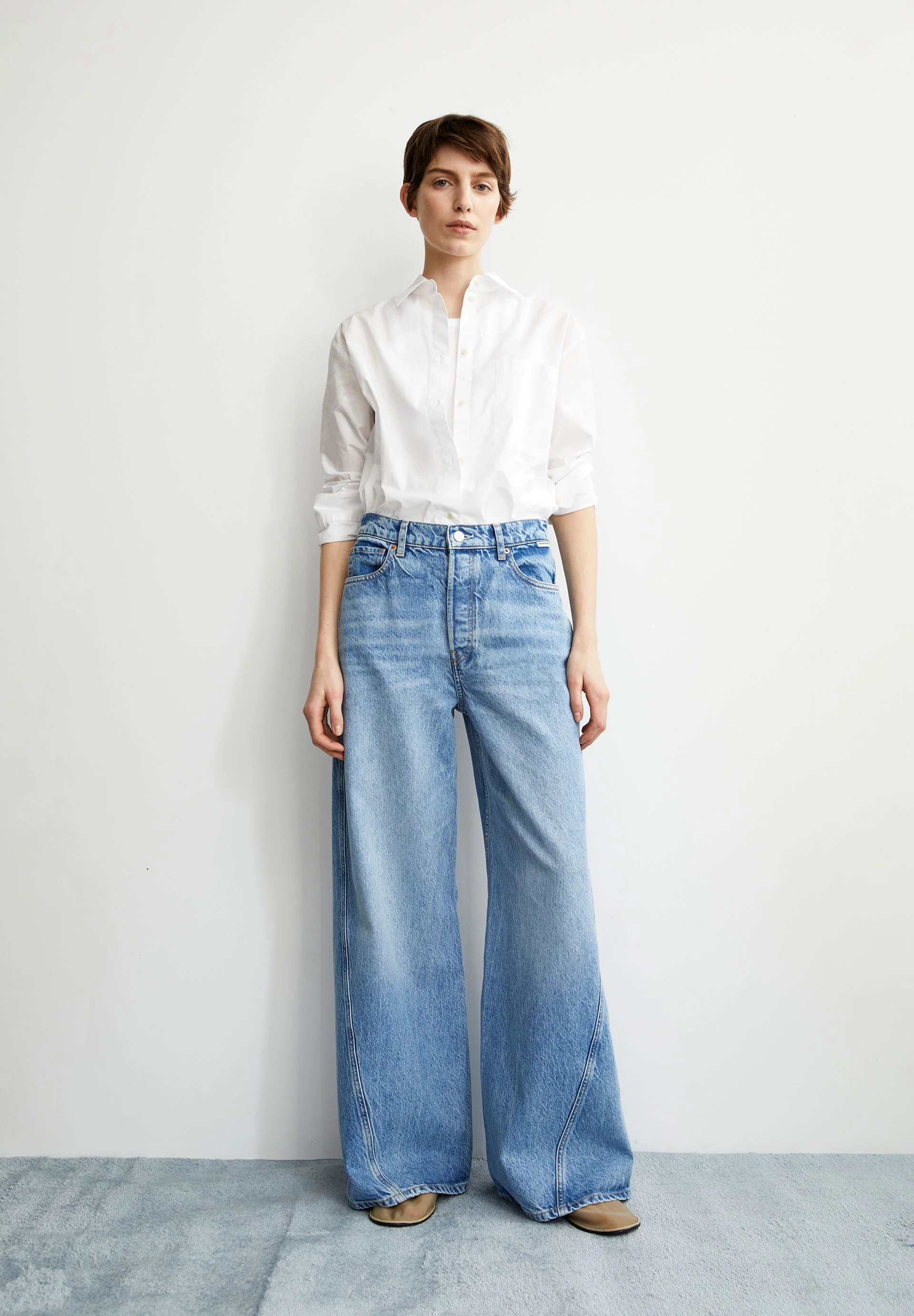 ATHENAAS WIDE LEG JEANS | panarea - Image 4