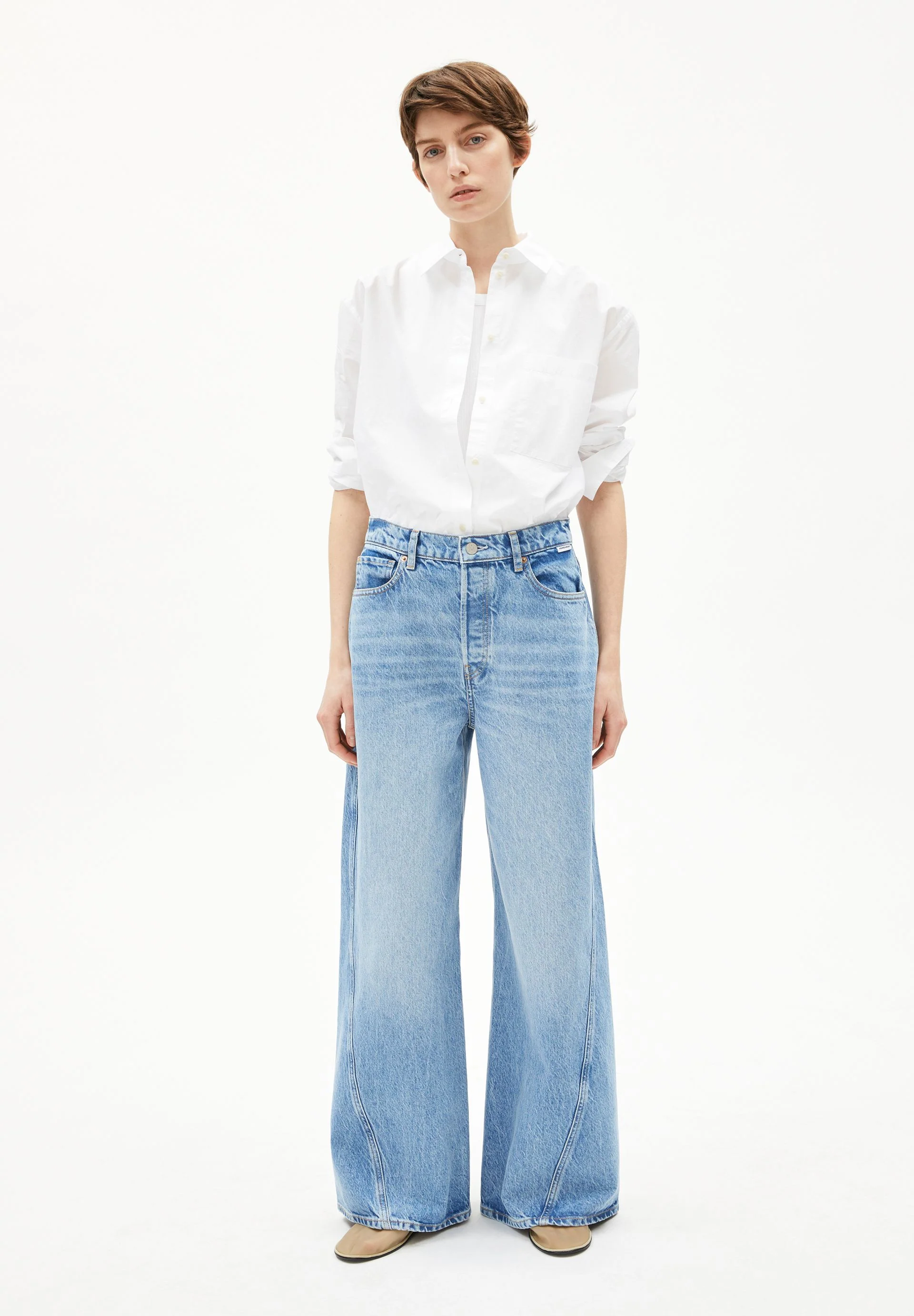 ATHENAAS WIDE LEG JEANS | panarea - Image 5