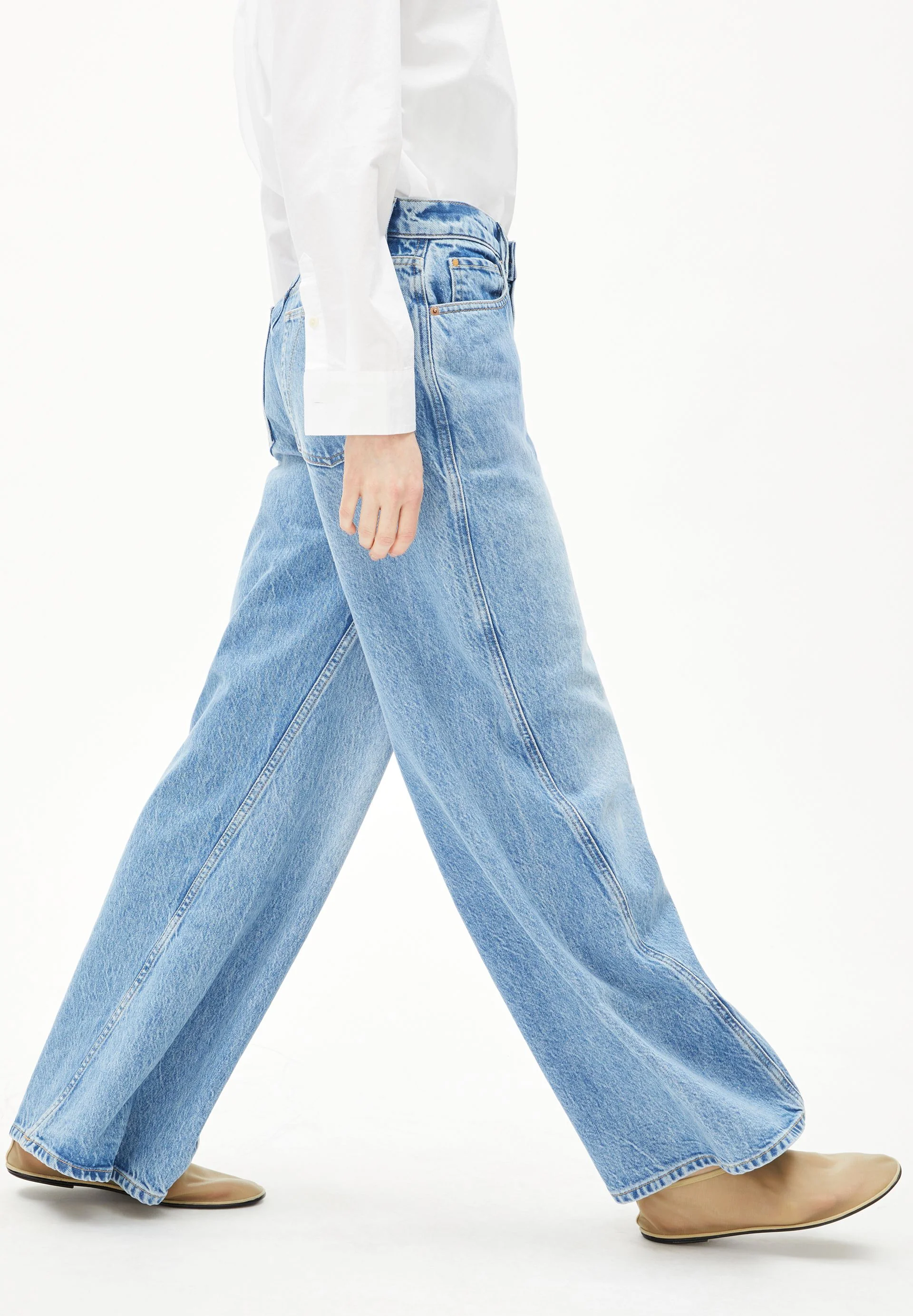ATHENAAS WIDE LEG JEANS | panarea - Image 6
