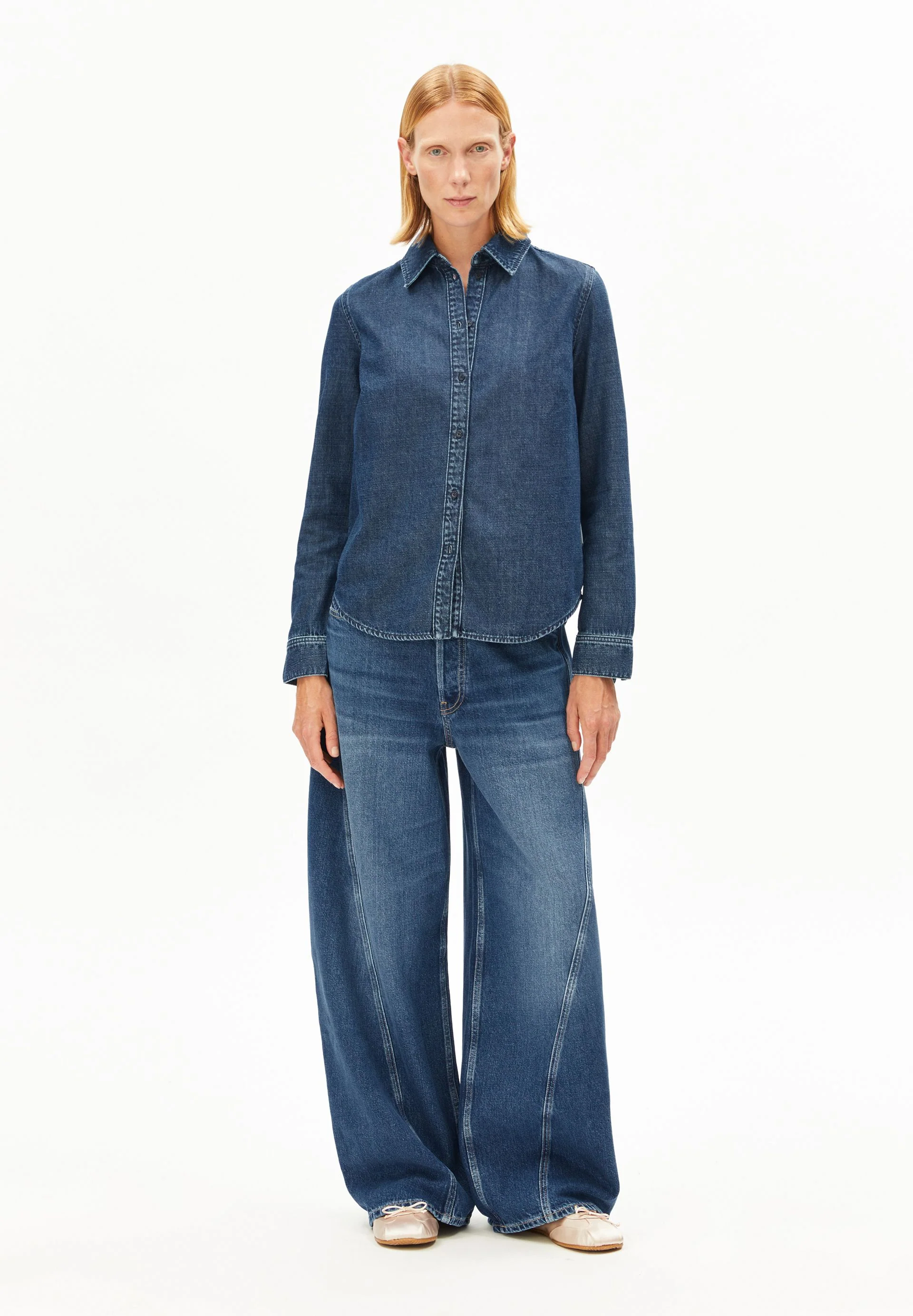 AURELAA JEANSBLUSE | eau - Image 5