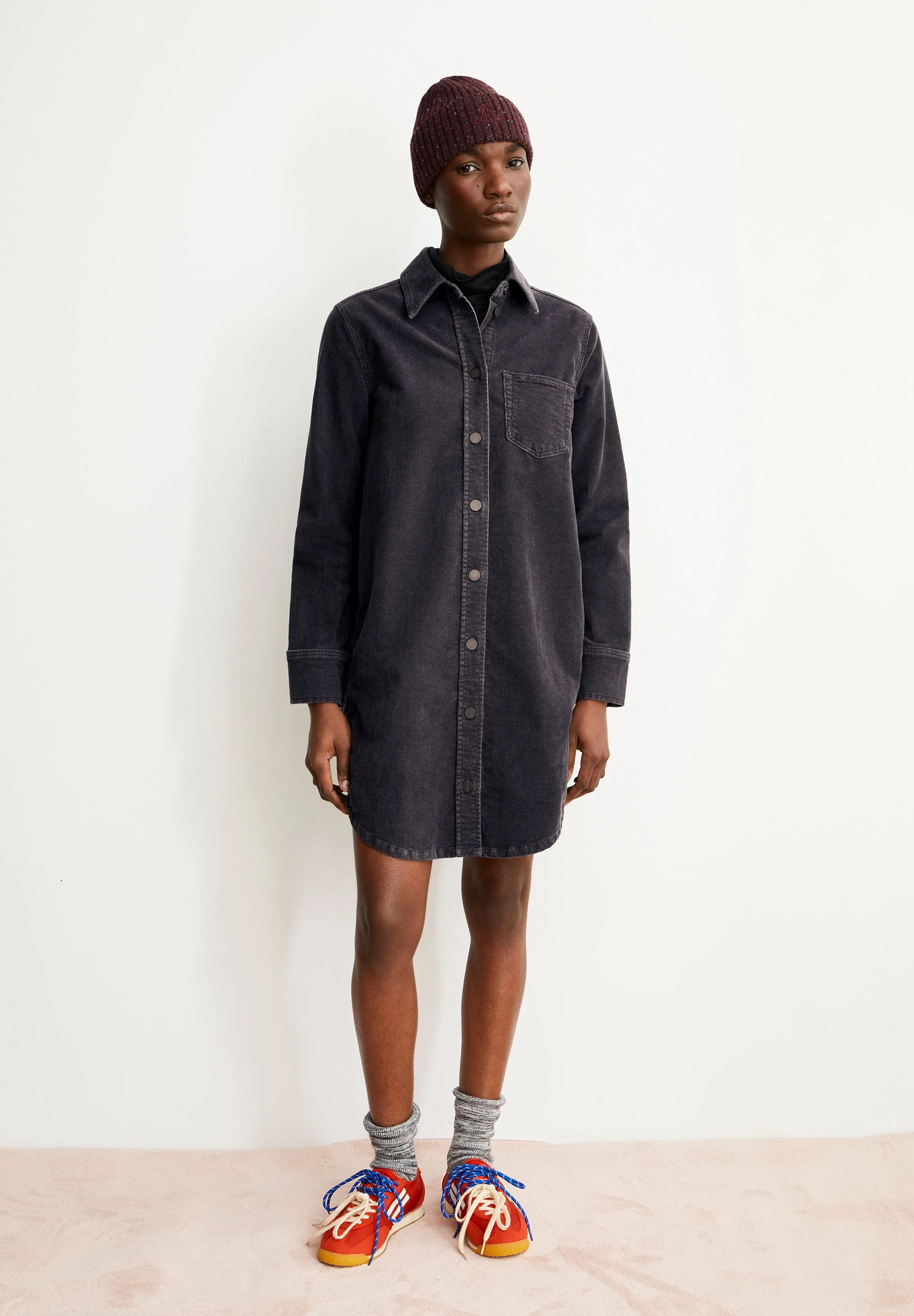 AURELEAA CORDUROY | dark steel - Image 4