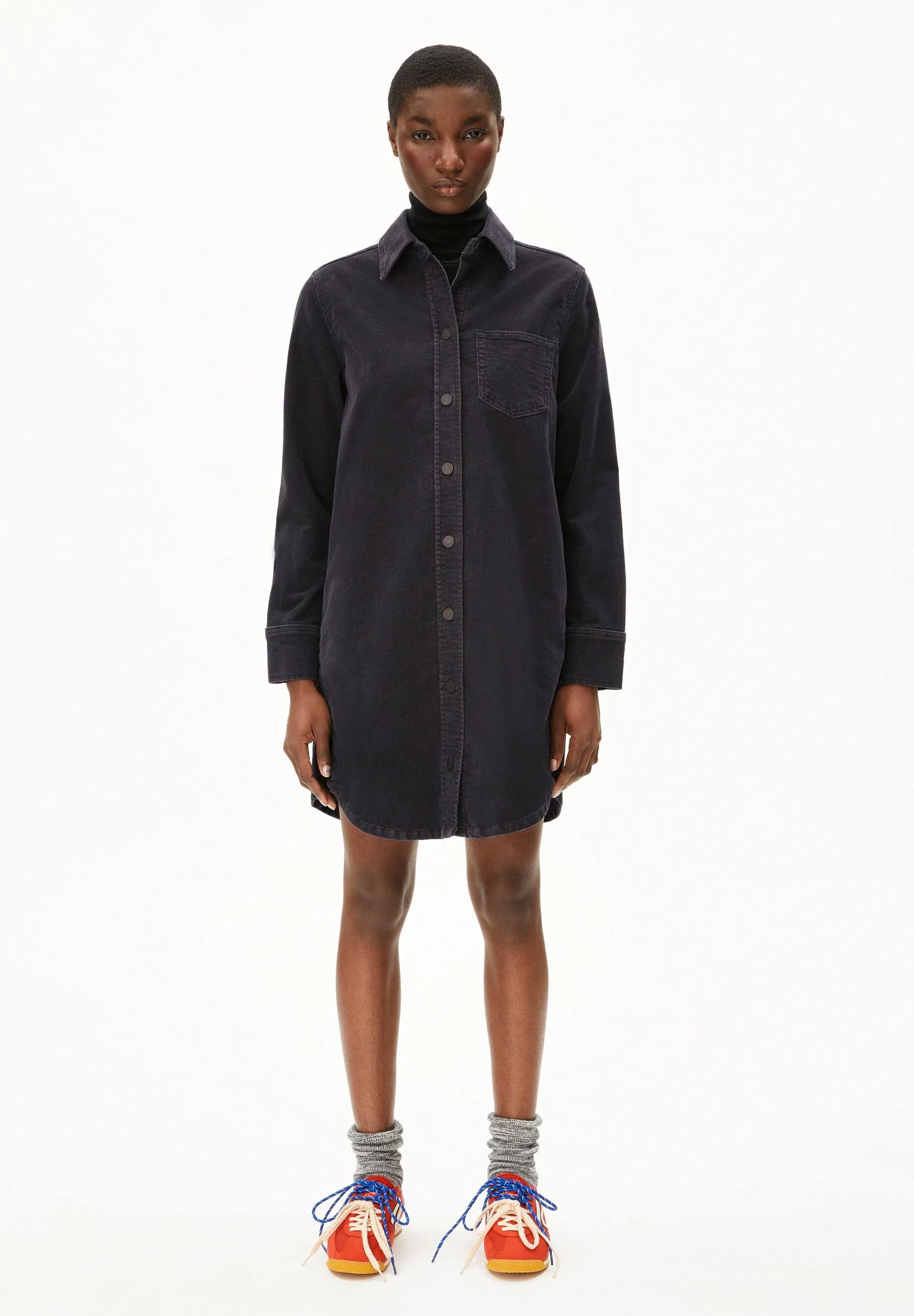 AURELEAA CORDUROY | dark steel - Image 5