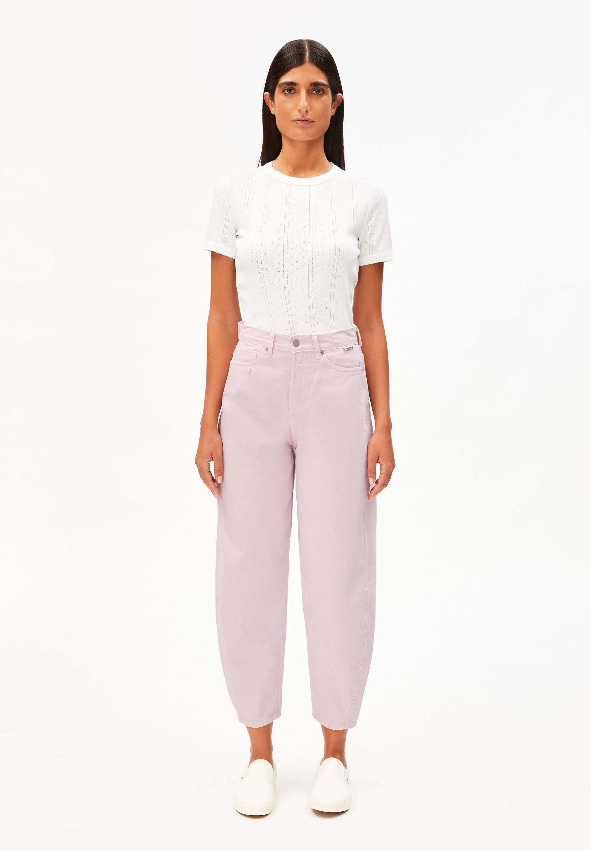 BAARLY BARREL JEANS | pink mist - Image 5