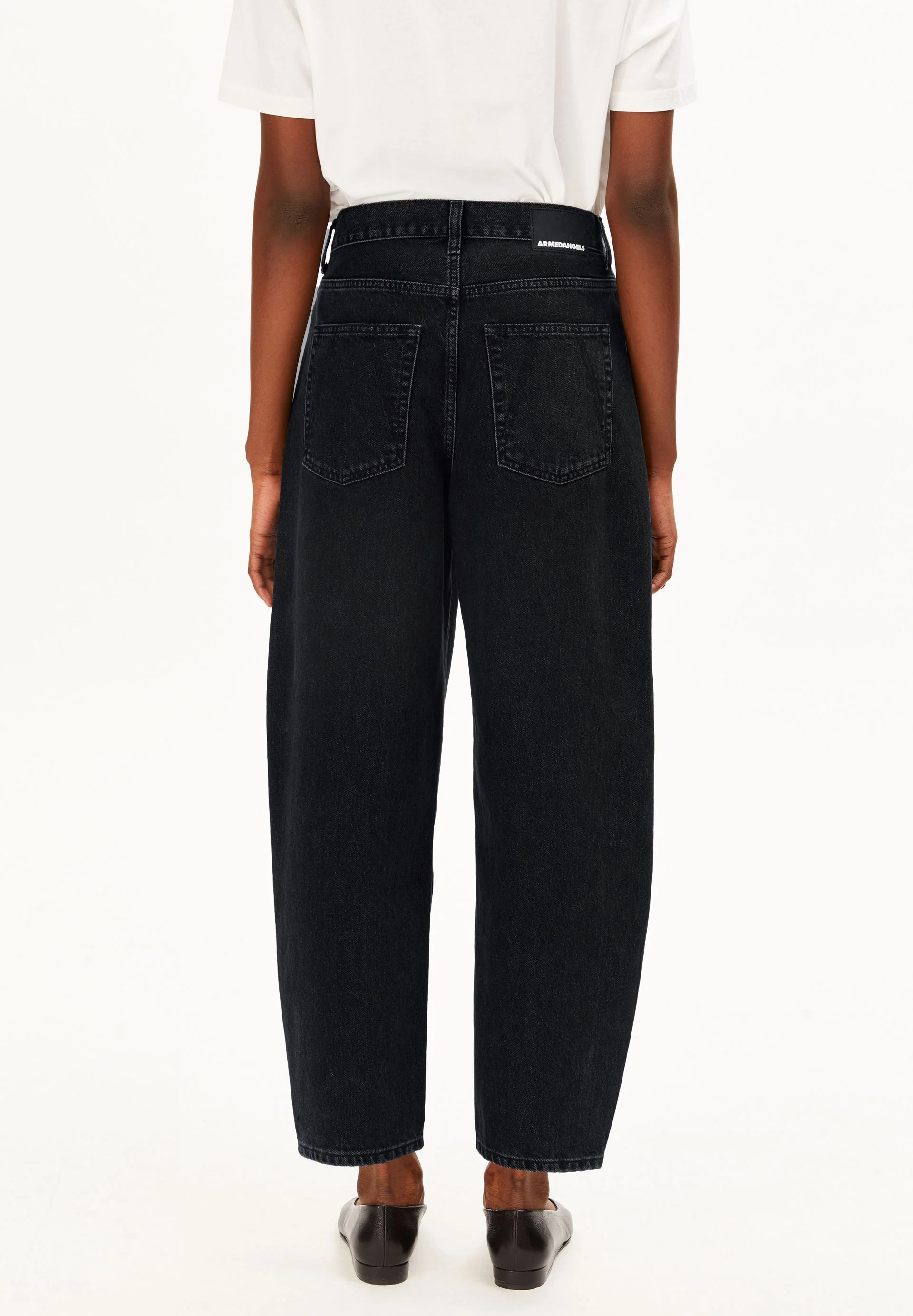 BAARLY BARREL JEANS | ebony black - Image 2