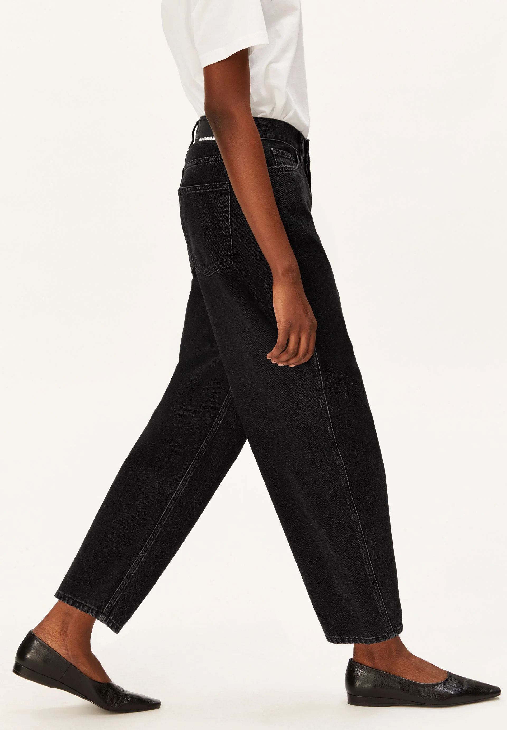 BAARLY BARREL JEANS | ebony black - Image 6