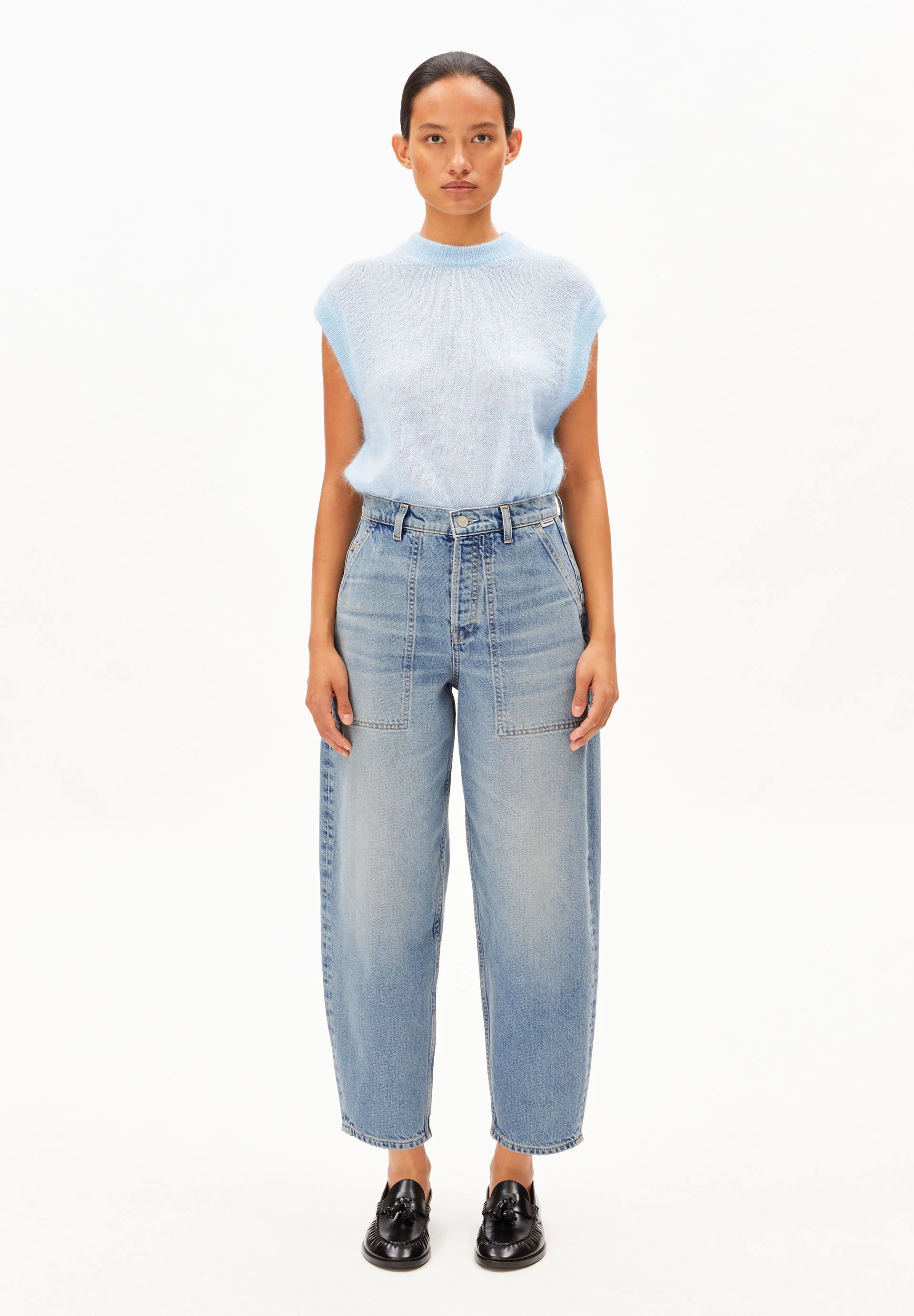 BAARLY CARPENTER BARREL JEANS | andromedar - Image 5