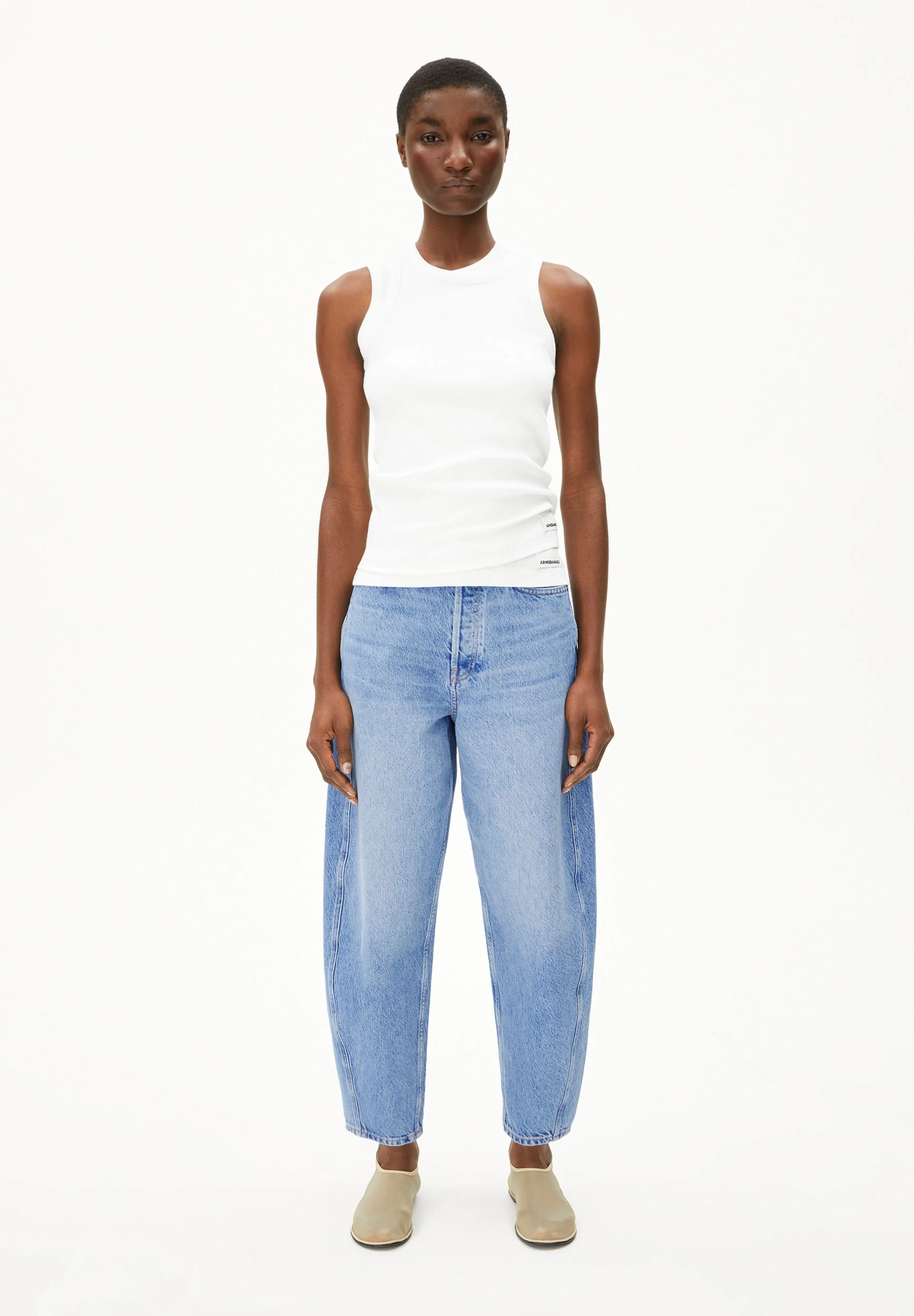 BAARLY HIGH WAIST BARREL JEAN | noise - Image 5