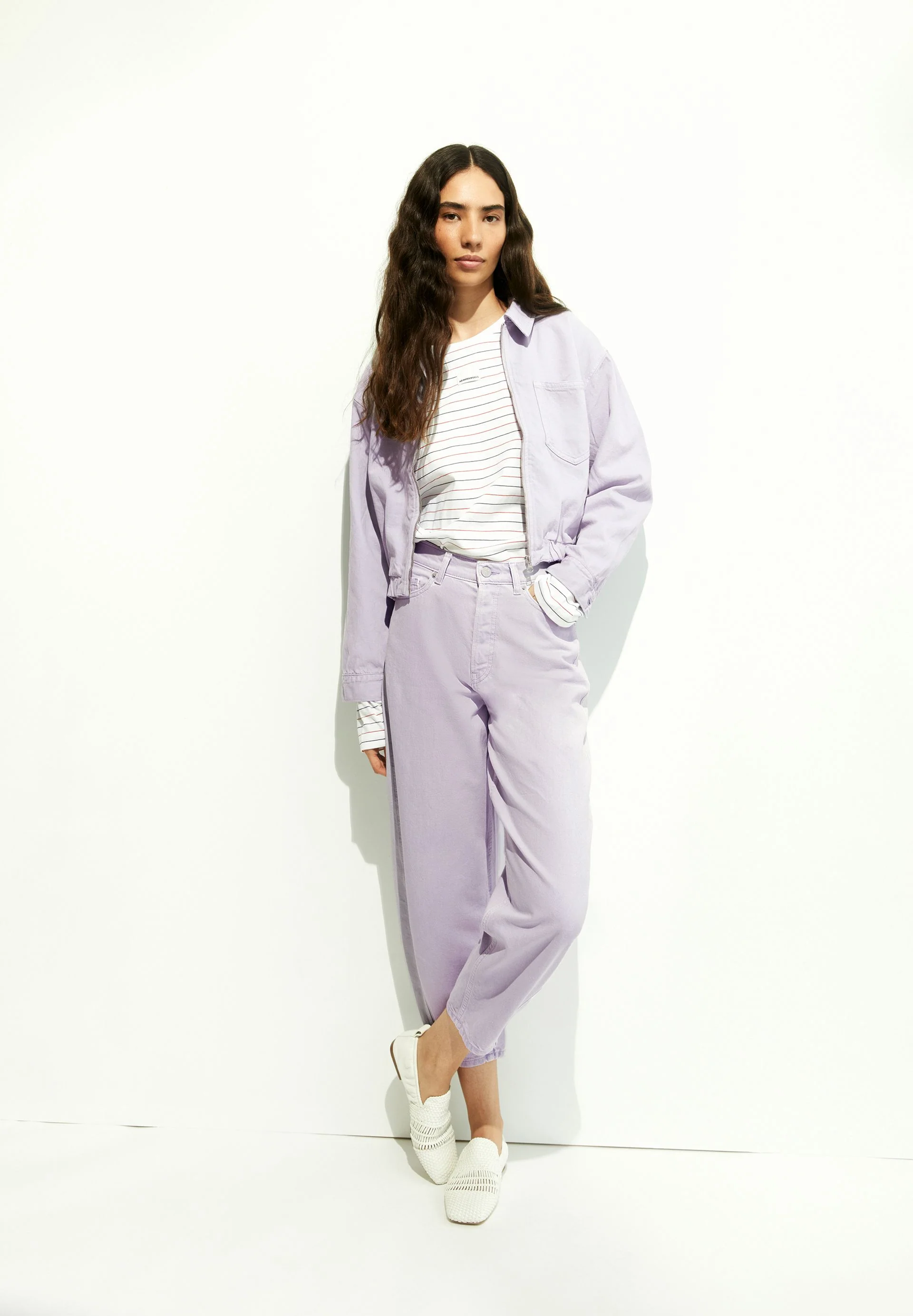 BAARLY BARREL JEANS | soft lilac - Image 4