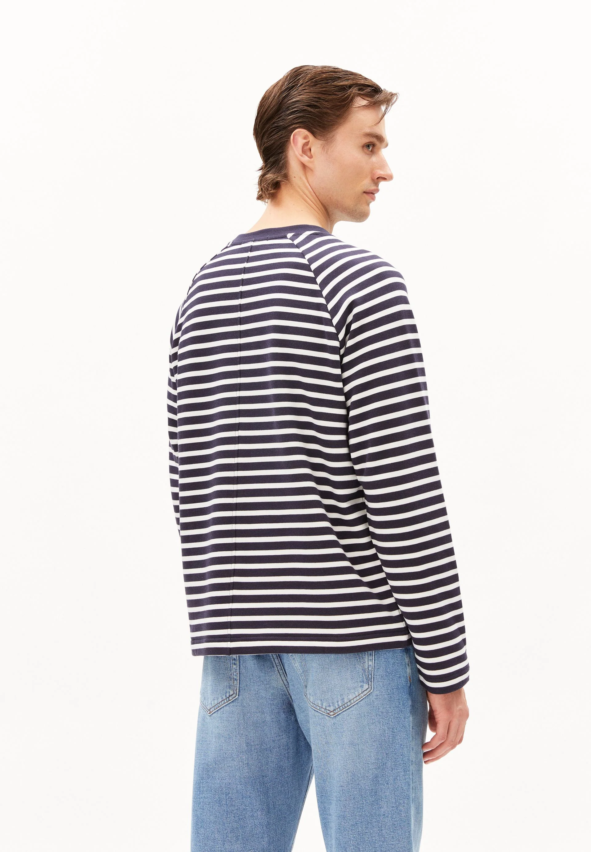 BAARN STRIPES | oatmilk-night sky - Image 2