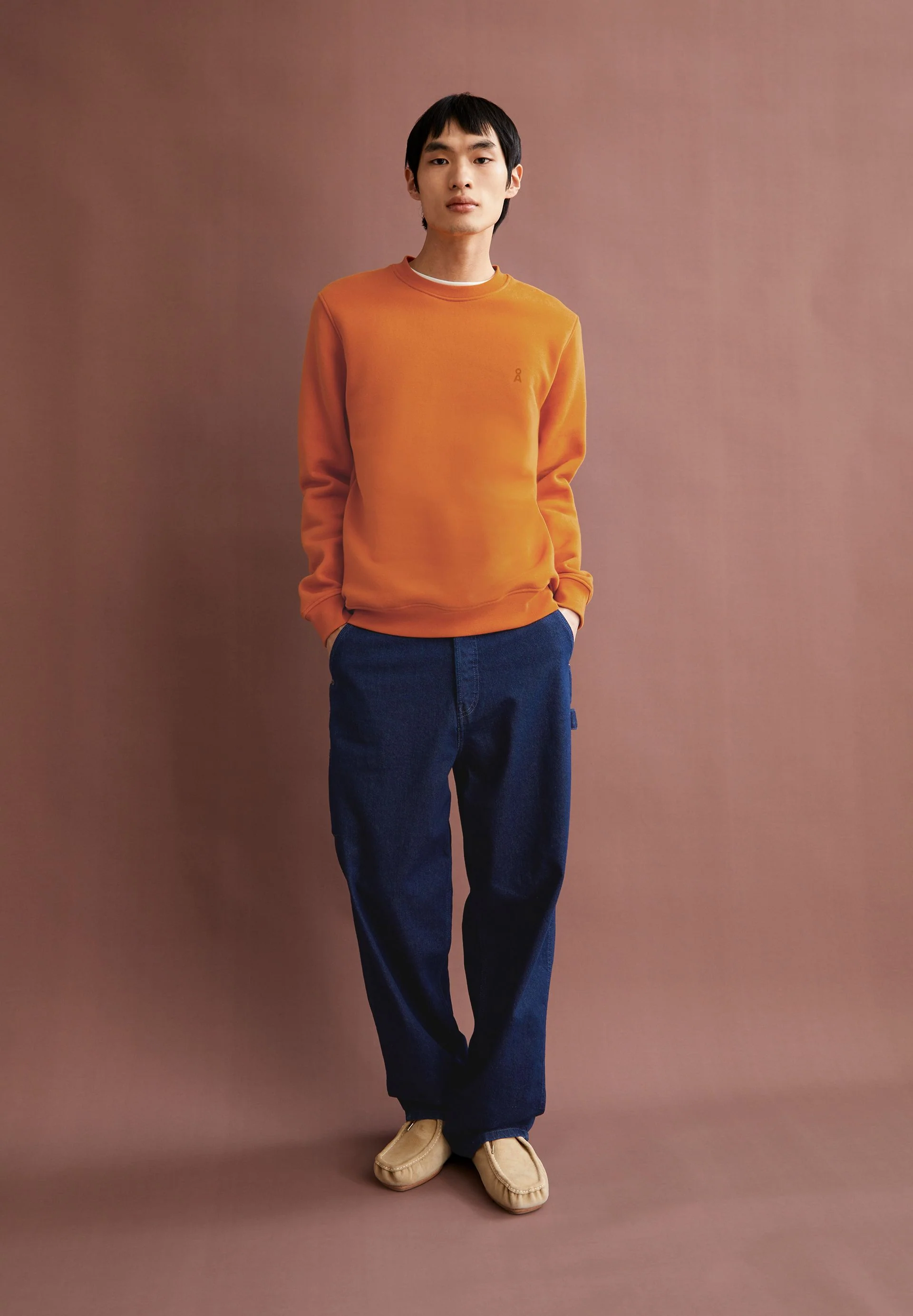 BAARO FLEECE SWEATSHIRT | amberglow - Image 4