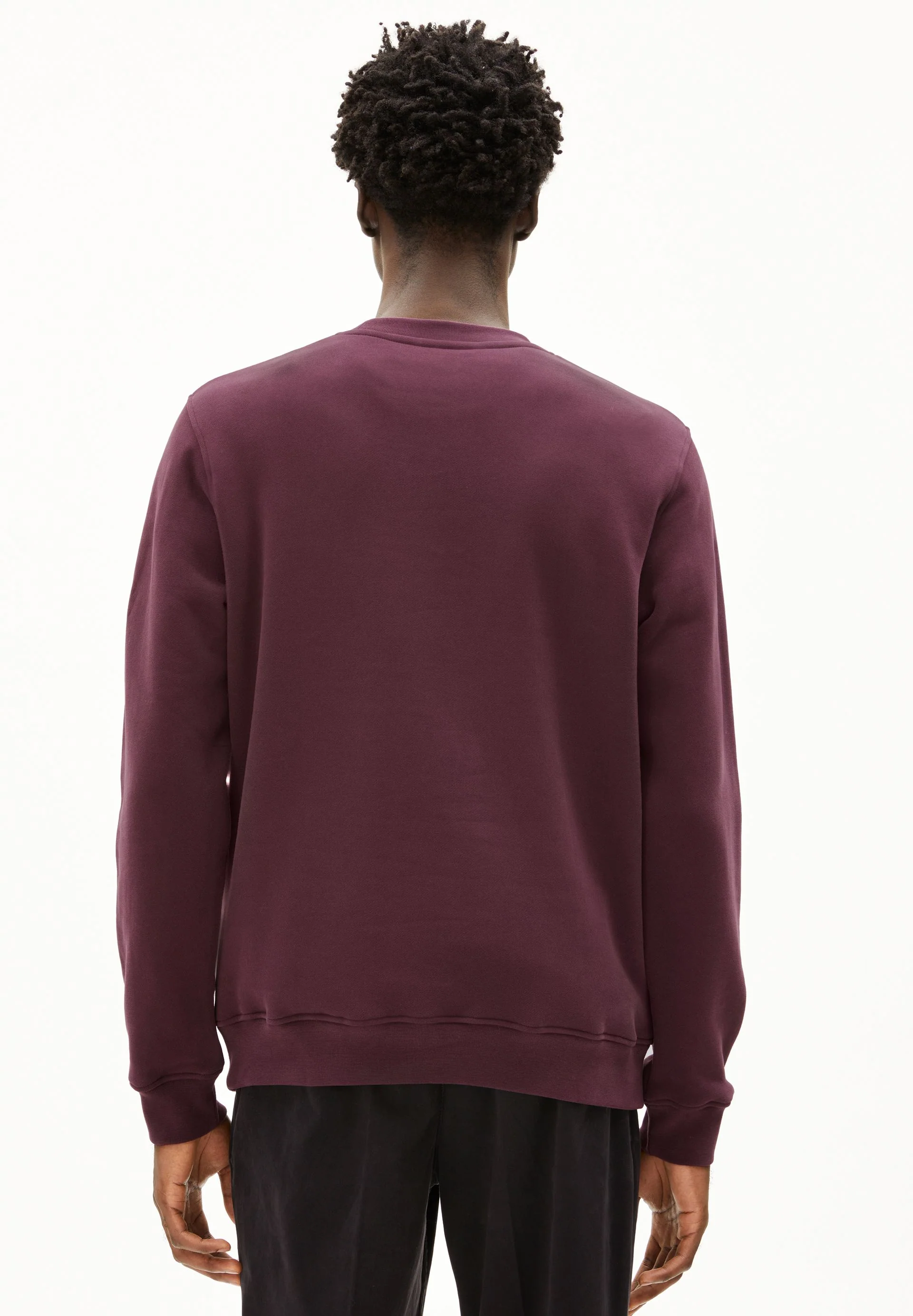 BAARO FLEECE SWEATSHIRT | dark cranberry - Image 2