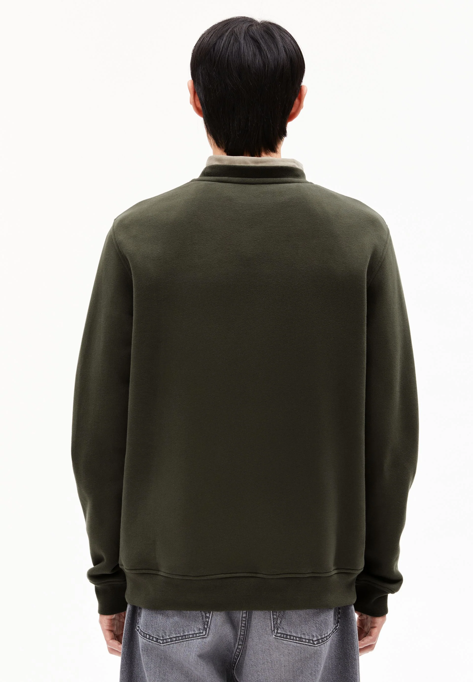 BAARO FLEECE SWEATSHIRT | forest pine - Image 2
