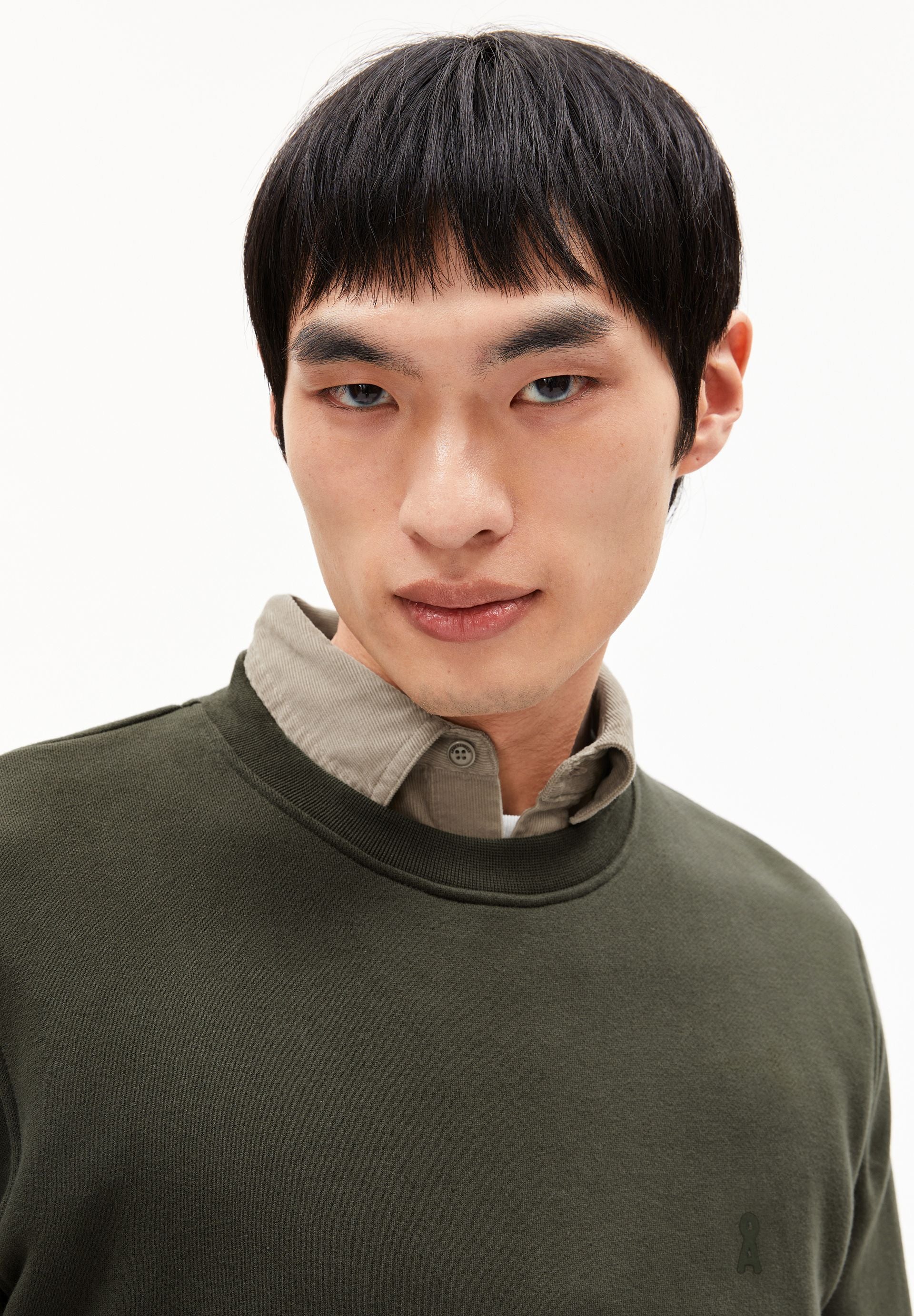 BAARO FLEECE SWEATSHIRT | forest pine - Image 3