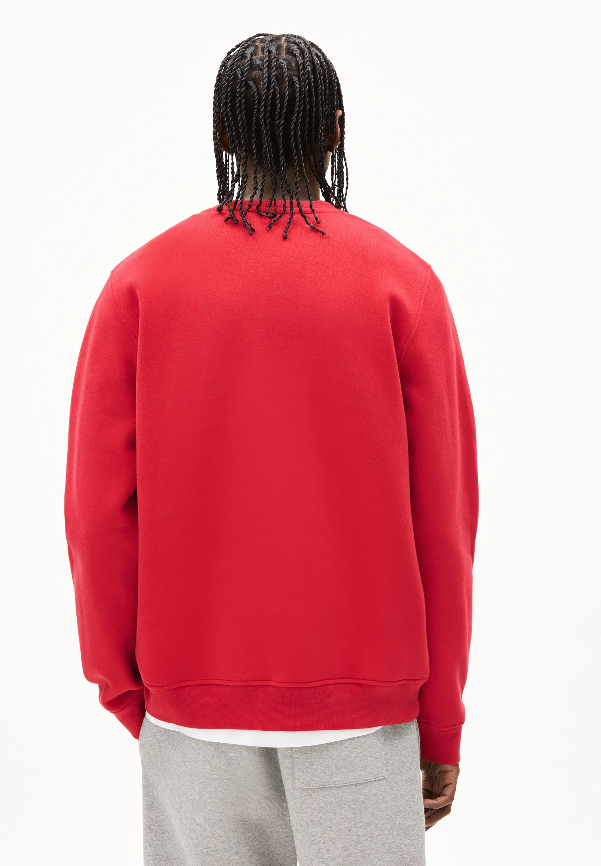 BAARO FLEECE SWEATSHIRT | scarlet red - Image 2