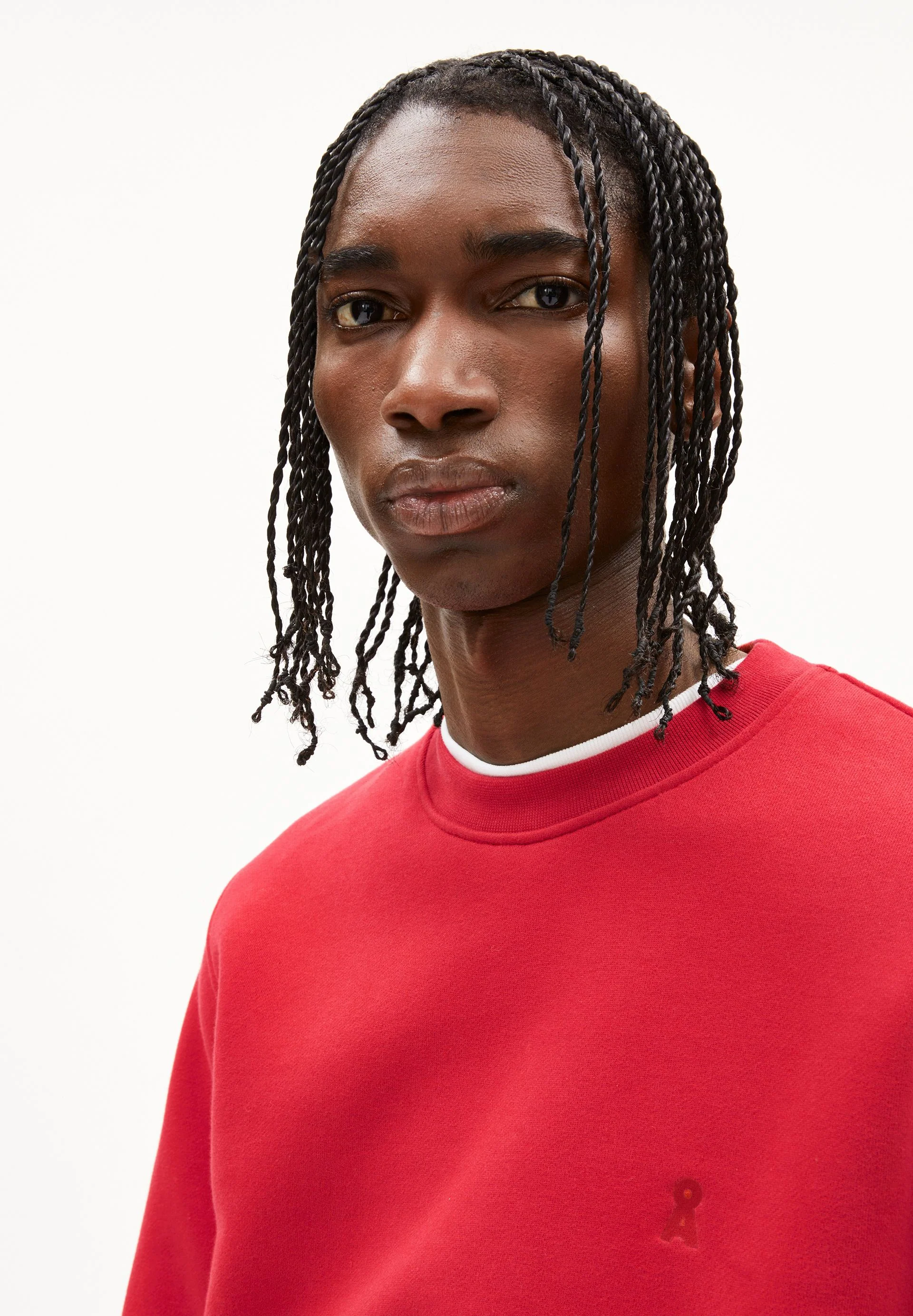BAARO FLEECE SWEATSHIRT | scarlet red - Image 3