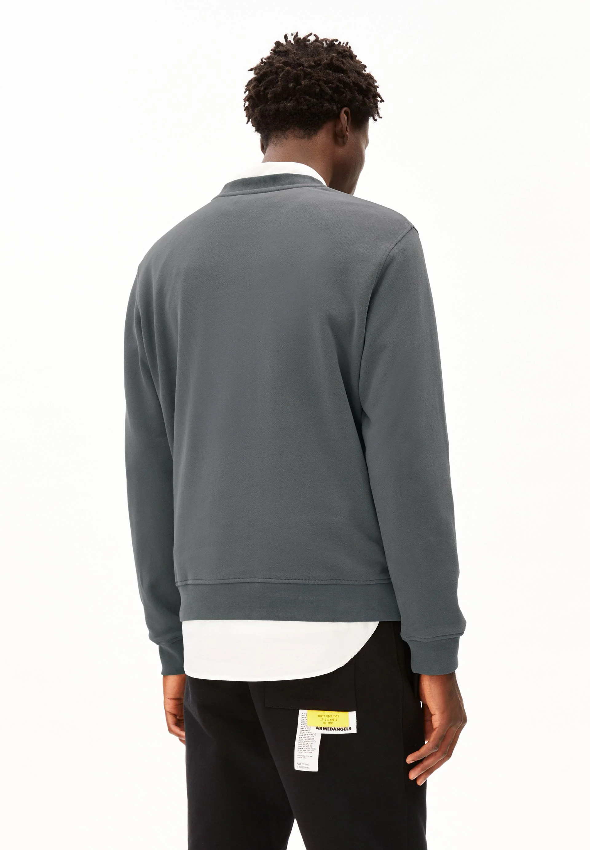 BAARO FLEECE SWEATSHIRT | space steel - Image 2