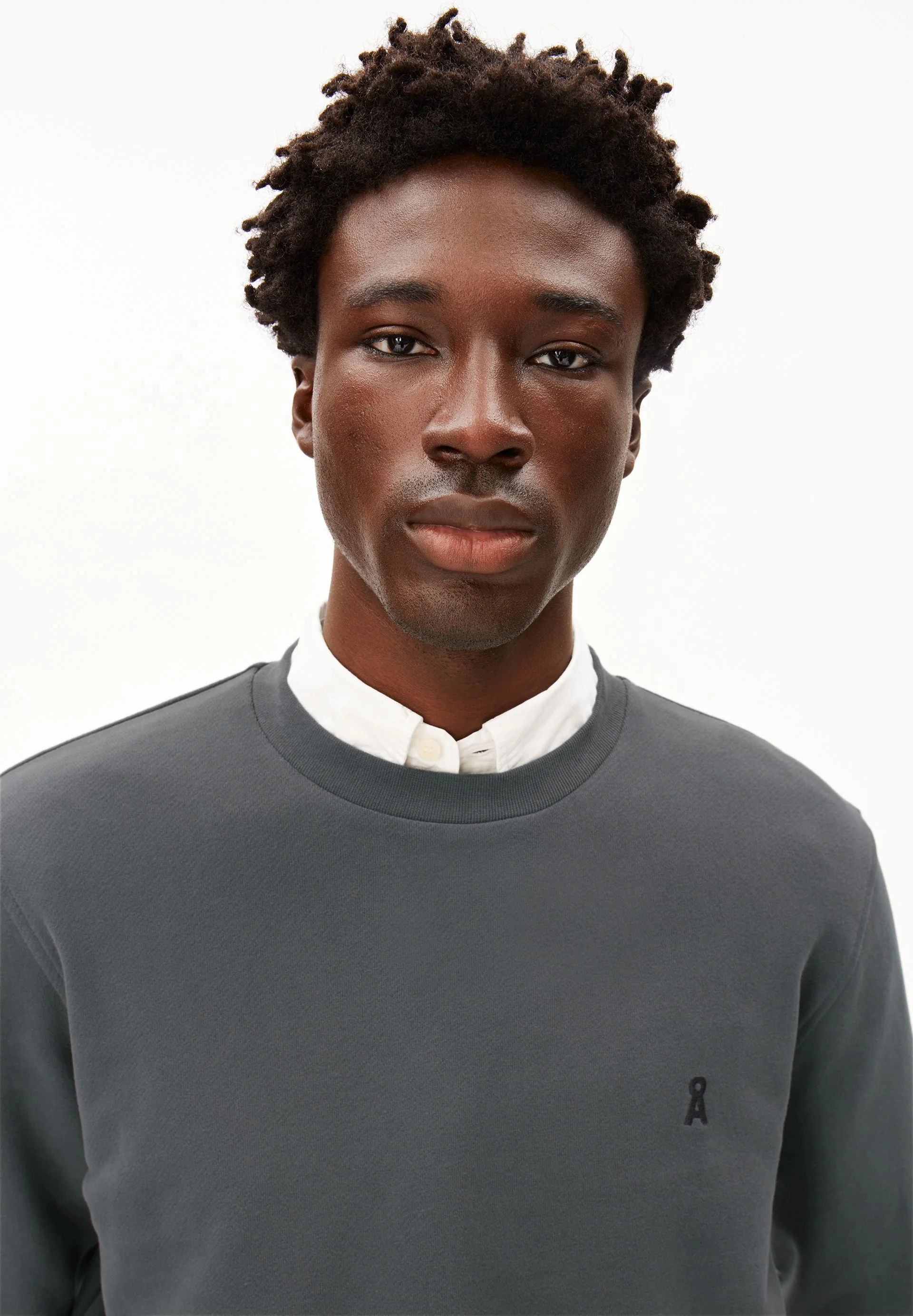 BAARO FLEECE SWEATSHIRT | space steel - Image 3