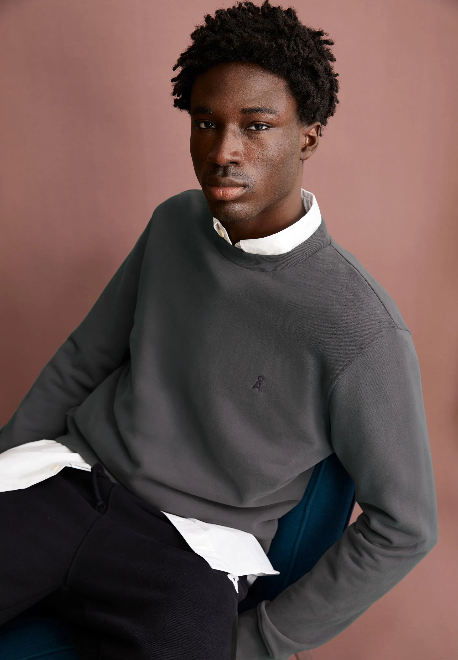 BAARO FLEECE SWEATSHIRT | space steel - Image 4