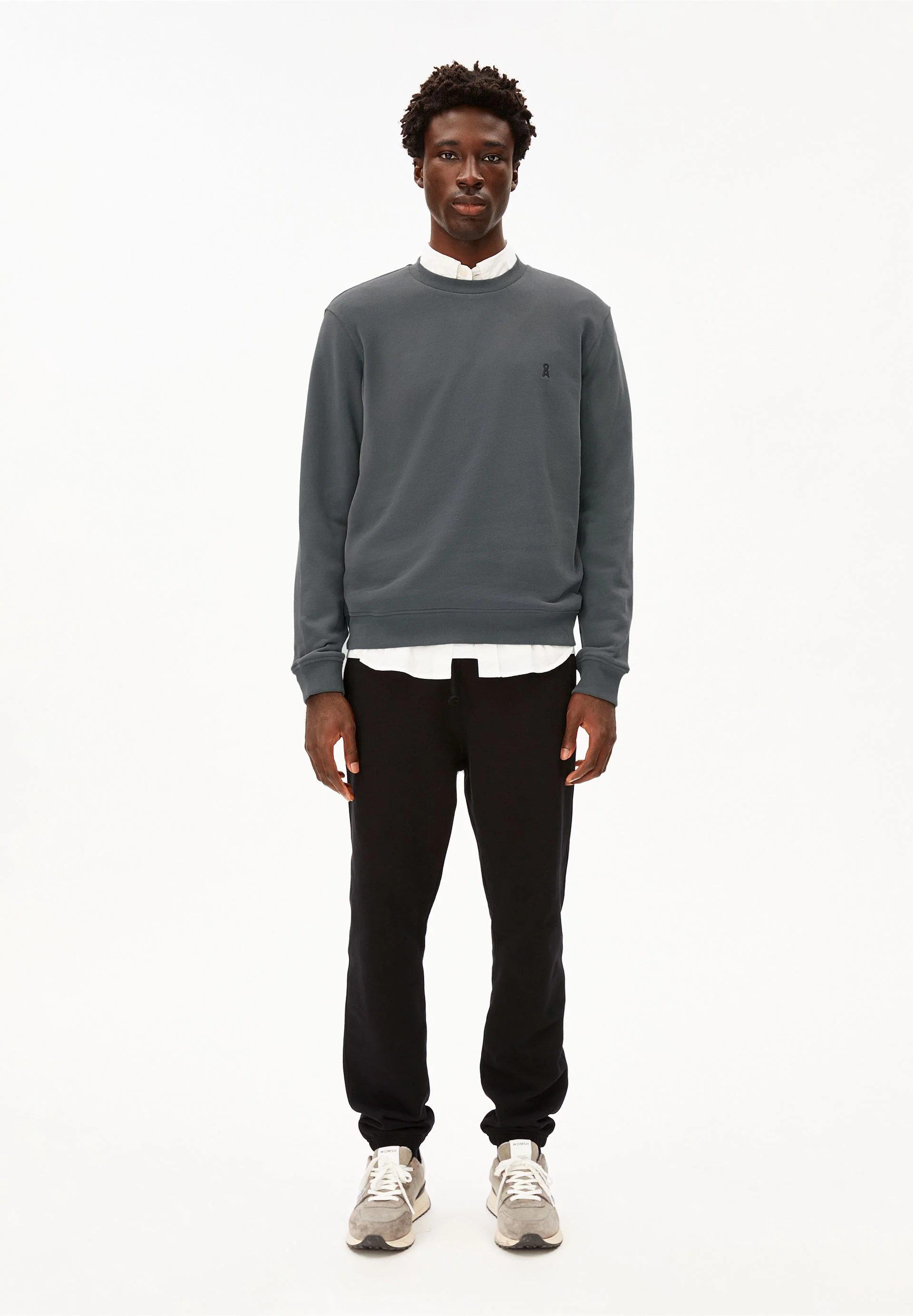 BAARO FLEECE SWEATSHIRT | space steel - Image 5