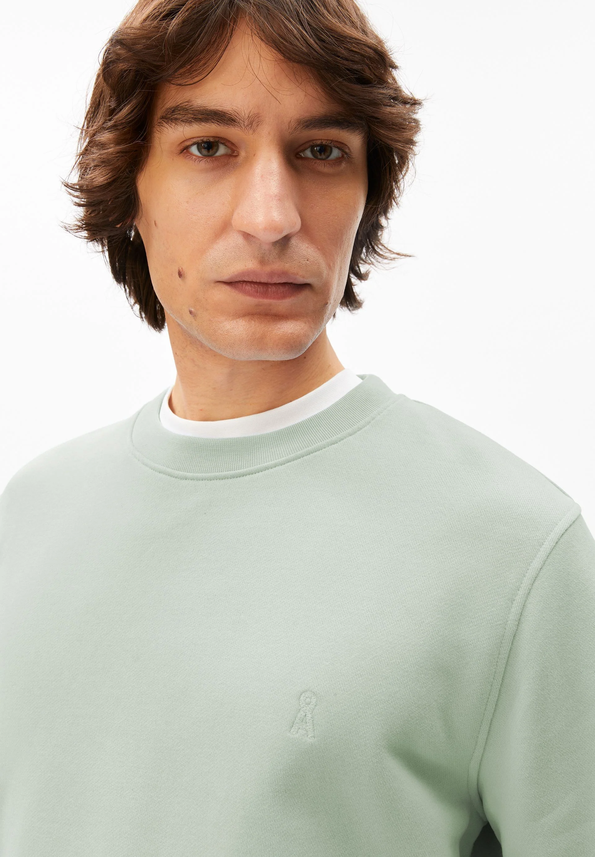BAARO LOOP SWEATSHIRT | foam - Image 3