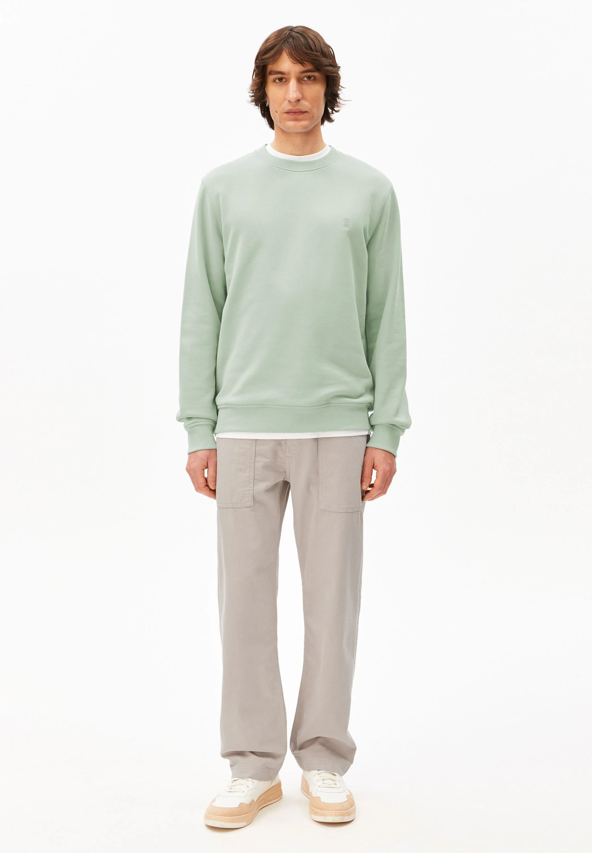 BAARO LOOP SWEATSHIRT | foam - Image 5