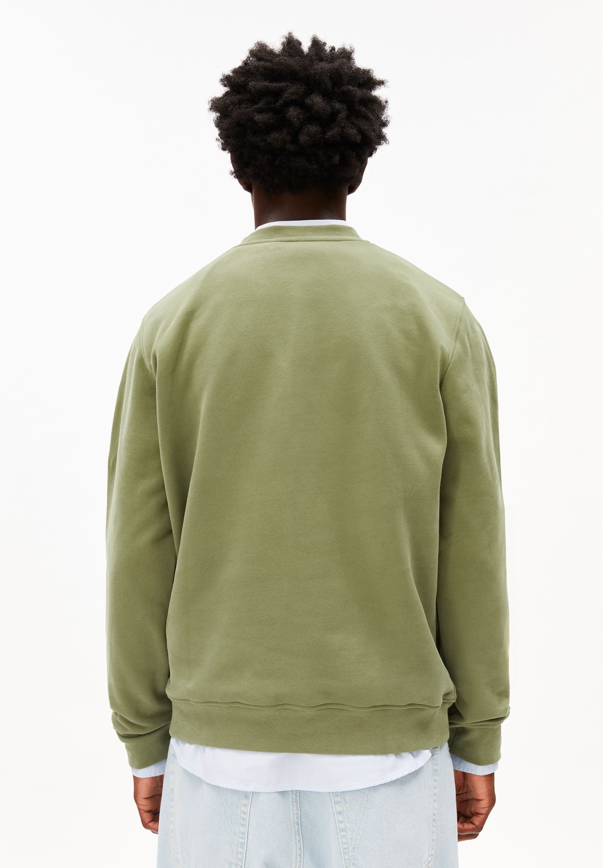 BAARO LOOP SWEATSHIRT | fatigue green - Image 2