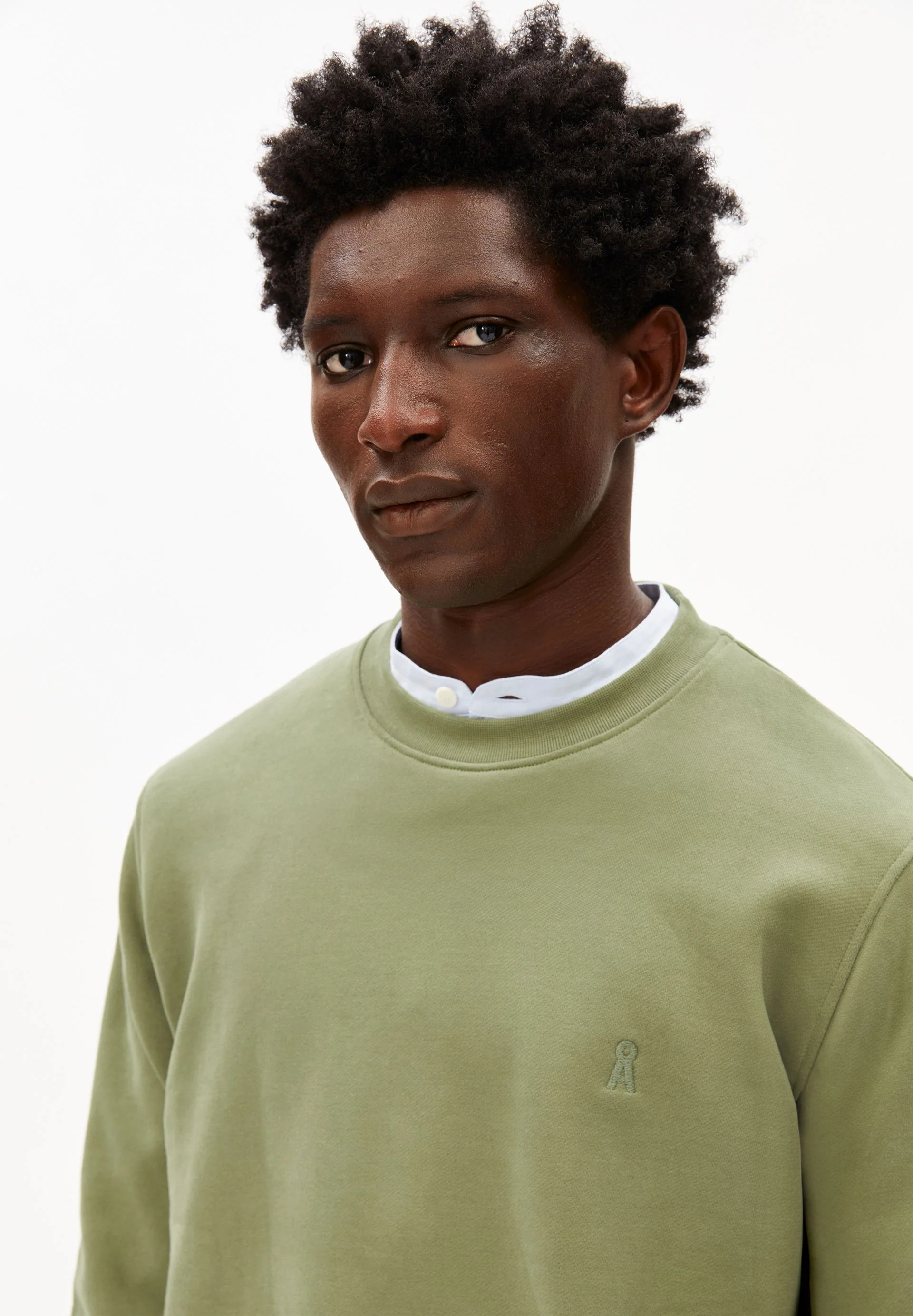 BAARO LOOP SWEATSHIRT | fatigue green - Image 3